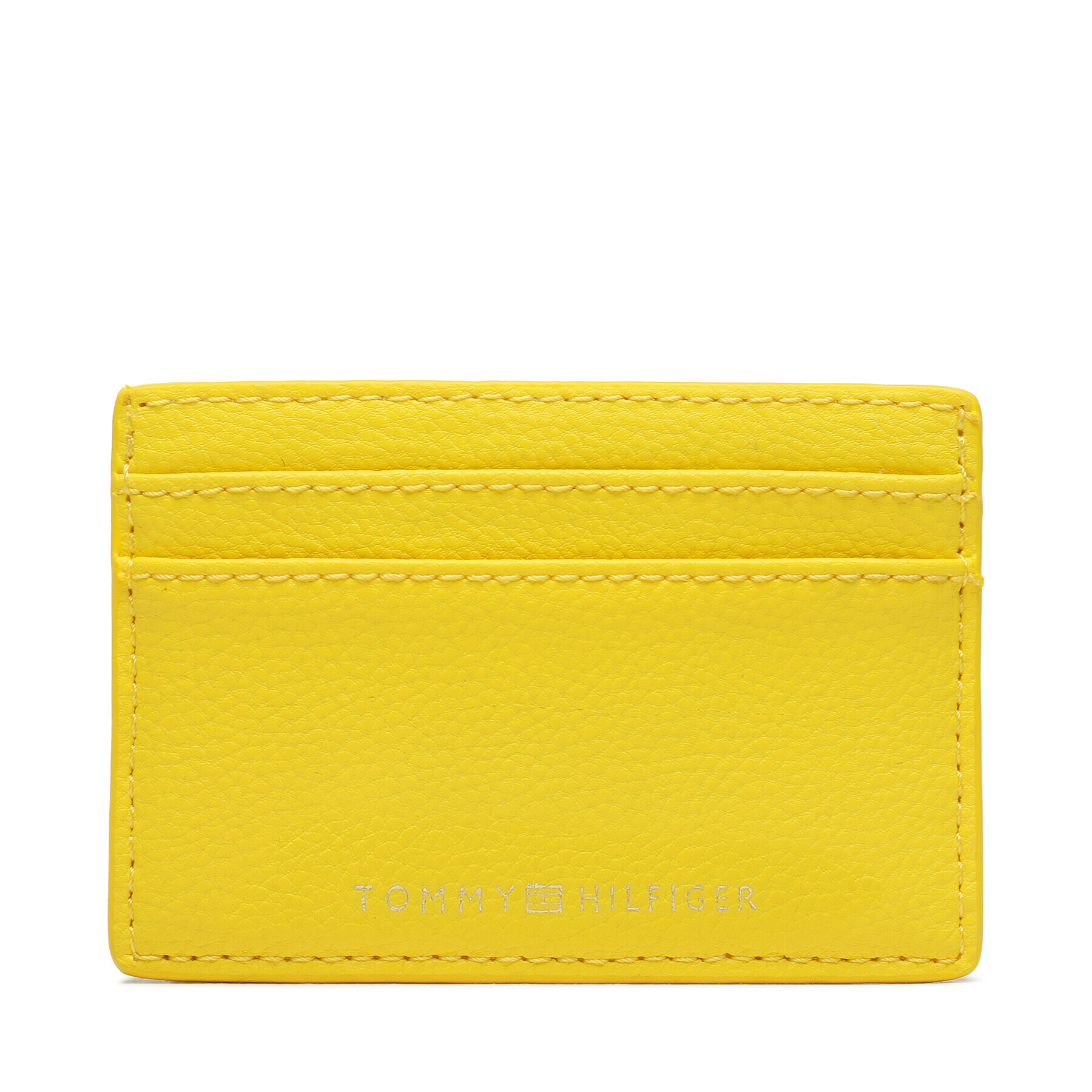 Tommy Hilfiger Etui pentru carduri Th Contemporary Cc Holder AW0AW14894 Galben - Pled.ro