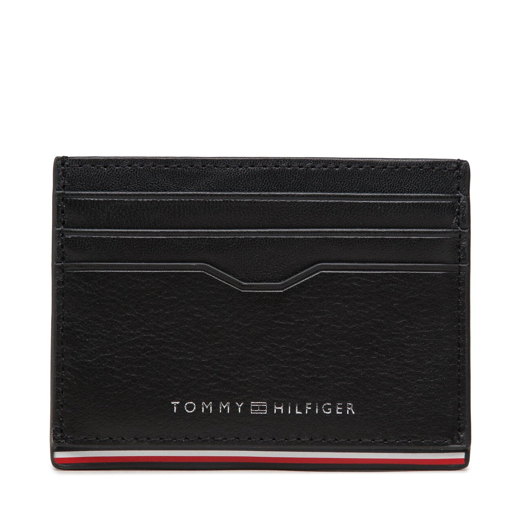 Tommy Hilfiger Etui pentru carduri Th Corporate Cc Holder AM0AM10922 Negru - Pled.ro