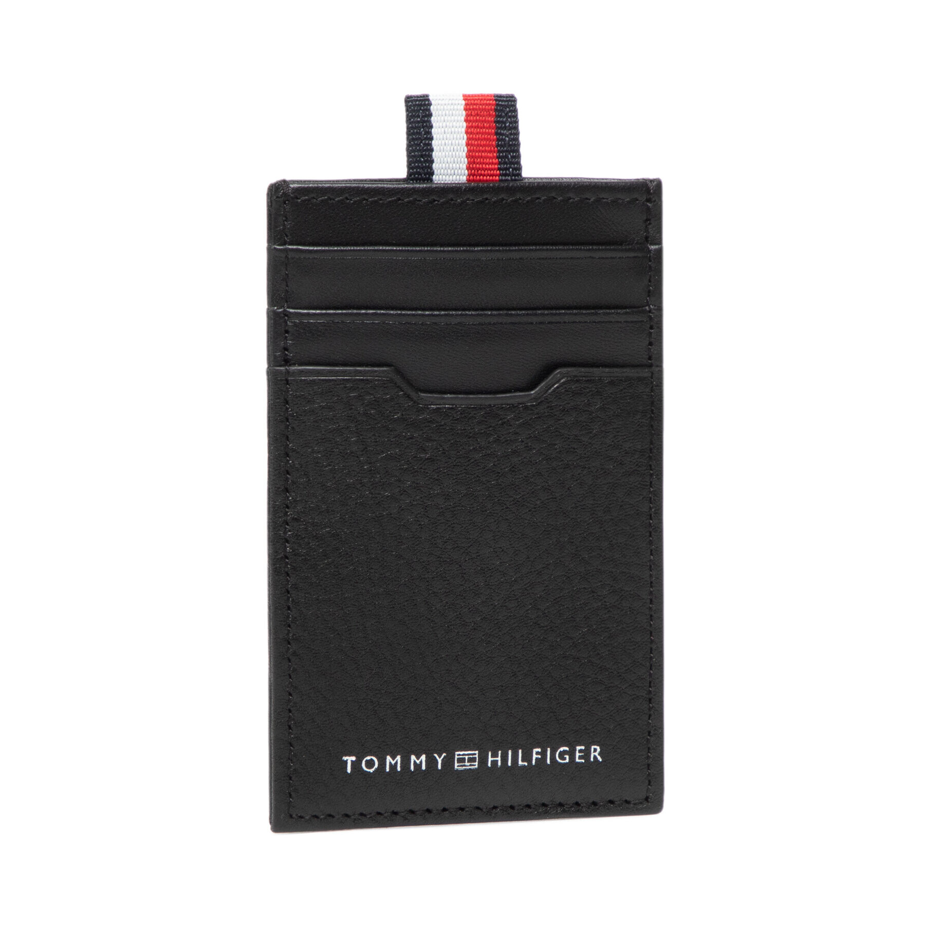 Tommy Hilfiger Etui pentru carduri Th Downtown Vertical Cc Holder AM0AM08587 Negru - Pled.ro