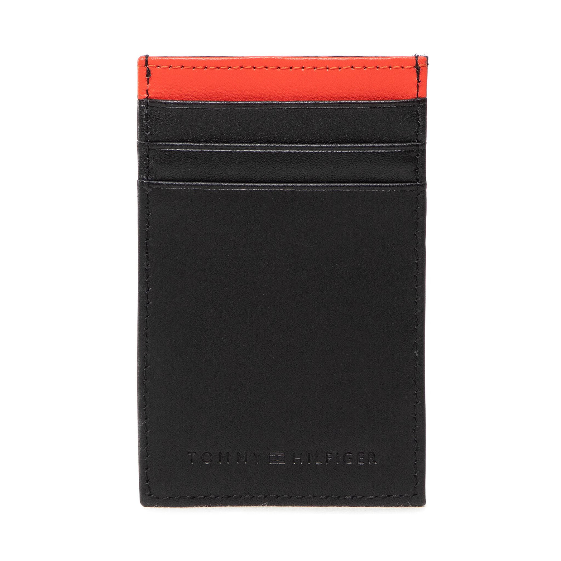 Tommy Hilfiger Etui pentru carduri Th Horizon Vertical CC AM0AM10228 Negru - Pled.ro