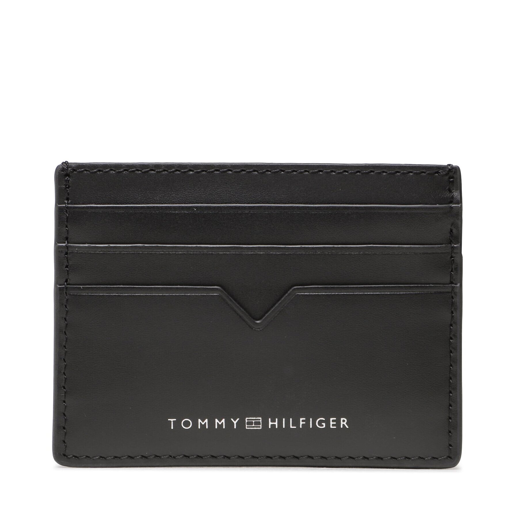 Tommy Hilfiger Etui pentru carduri Th Modern Lather Cc Holder AM0AM10994 Negru - Pled.ro