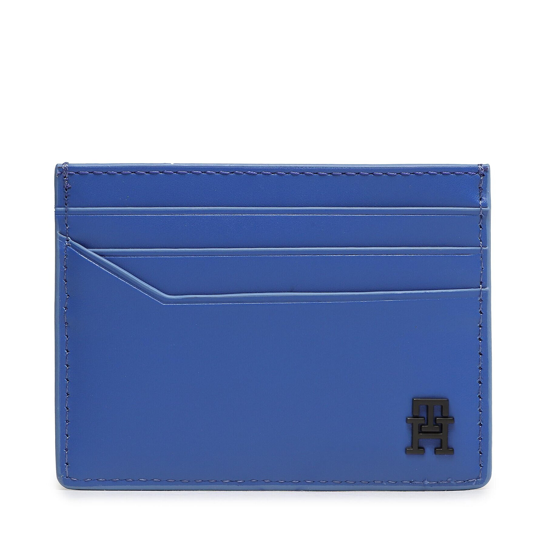 Tommy Hilfiger Etui pentru carduri Th Modern Lea Cc Holder AM0AM11272 Albastru - Pled.ro