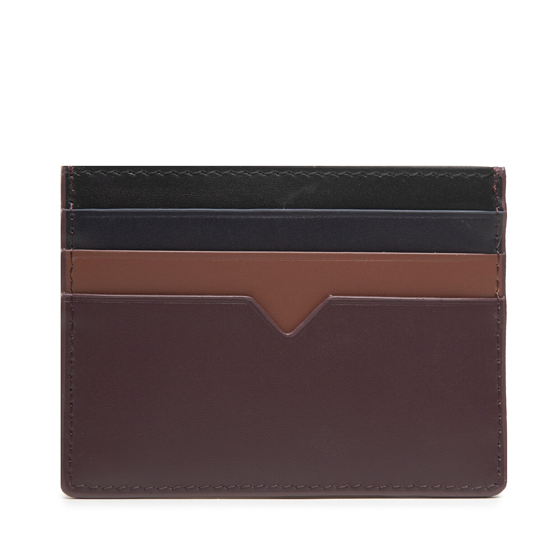 Tommy Hilfiger Etui pentru carduri Th Modern Leather Cc Holder AM0AM10616 Maro - Pled.ro