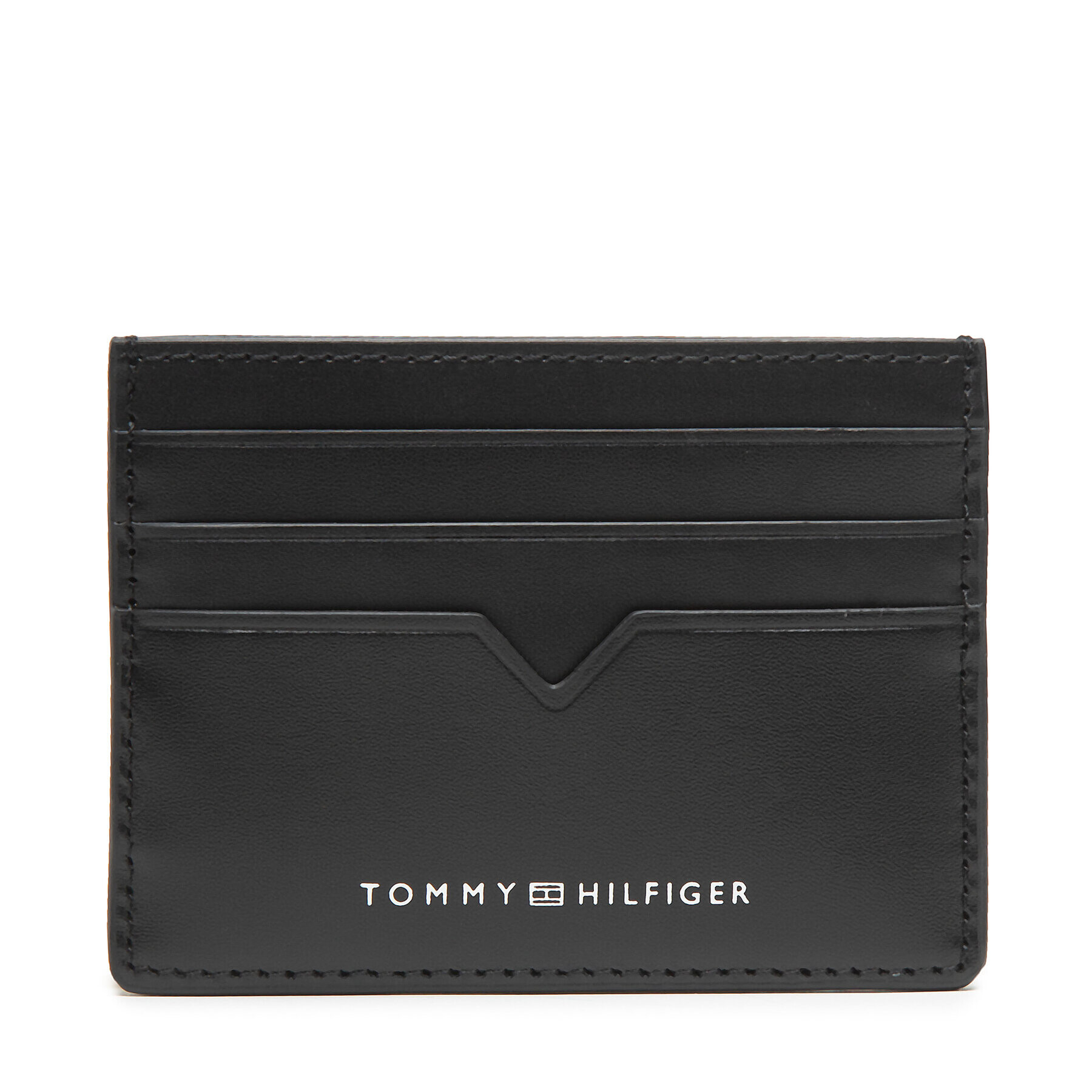 Tommy Hilfiger Etui pentru carduri Th Modern Leather Cc Holder AM0AM10616 Negru - Pled.ro