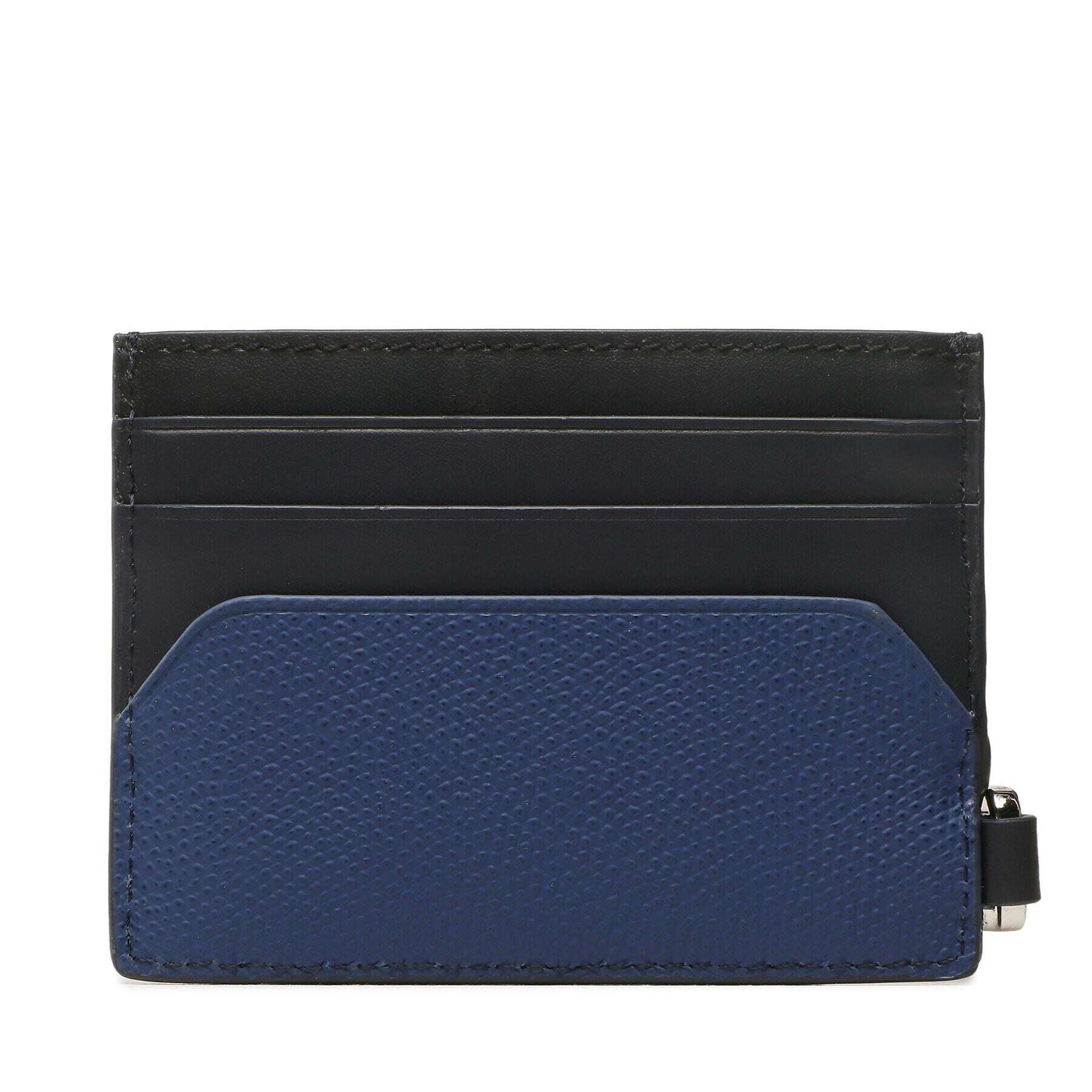 Tommy Hilfiger Etui pentru carduri Th Monogram Cc Holder AM0AM11113 Bleumarin - Pled.ro