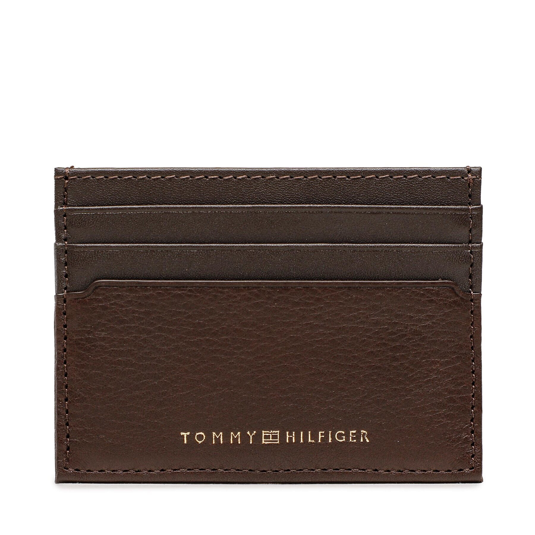 Tommy Hilfiger Etui pentru carduri Th Premium Cc Holder AM0AM10605 Maro - Pled.ro