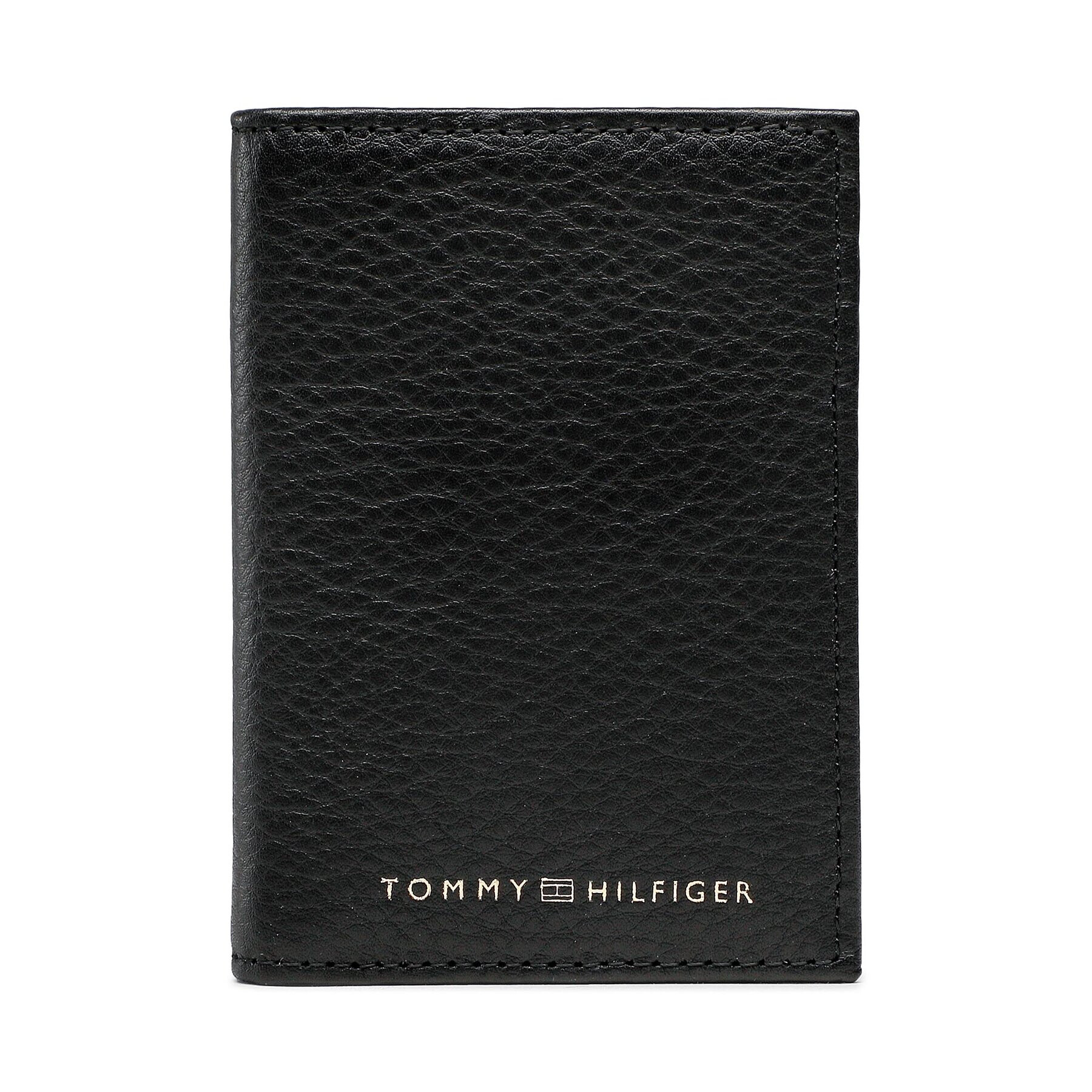 Tommy Hilfiger Etui pentru carduri Th Premium Leather Bifold AM0AM10991 Negru - Pled.ro