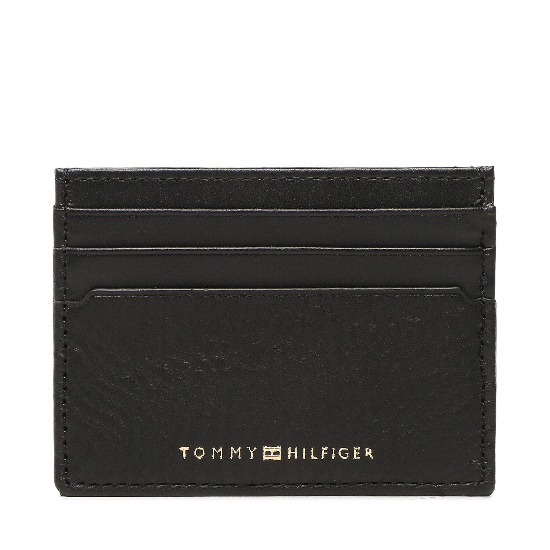 Tommy Hilfiger Etui pentru carduri Th Premium Leather Cc Holder AM0AM10987 Negru - Pled.ro