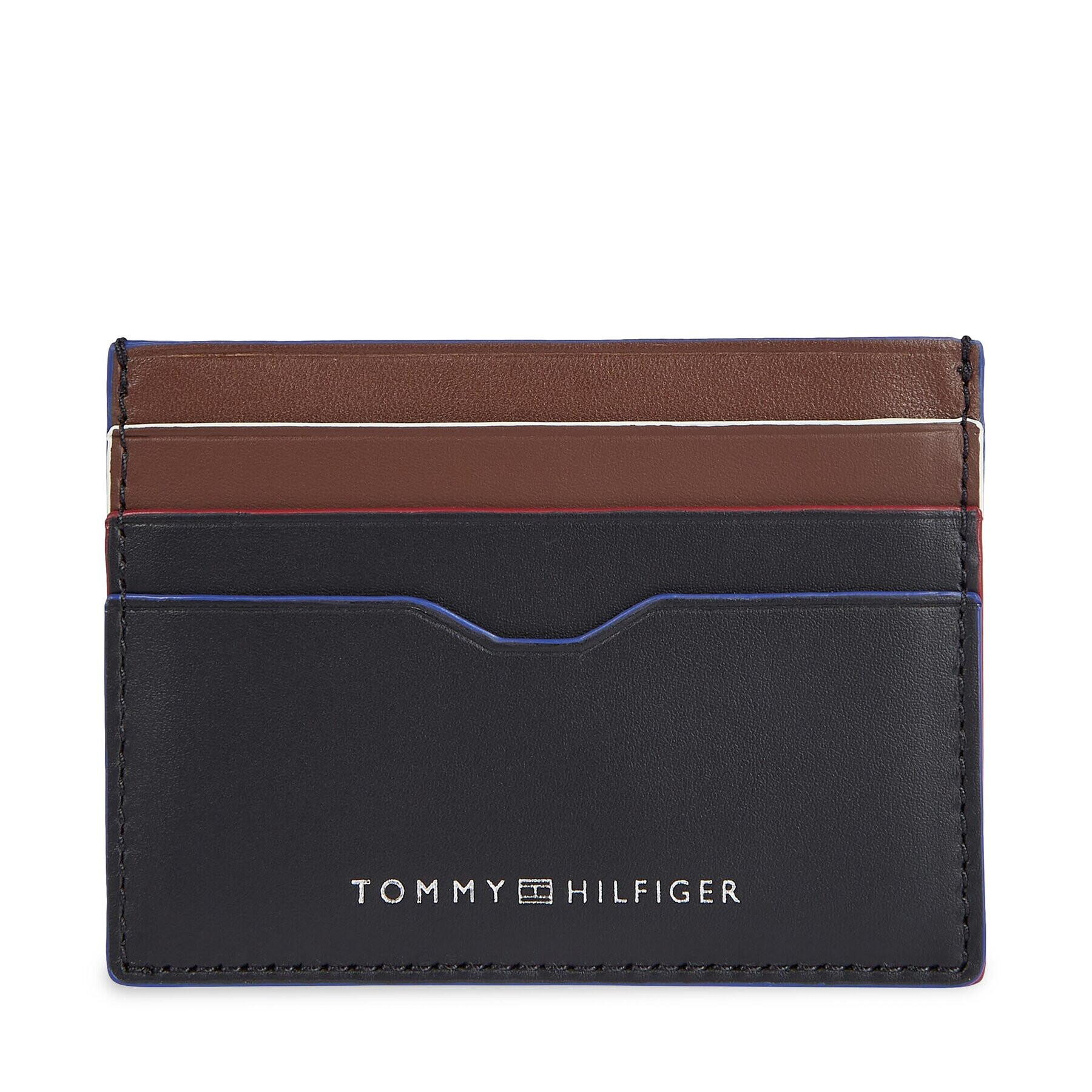 Tommy Hilfiger Etui pentru carduri Th Prep Cc Holder AM0AM11403 Negru - Pled.ro