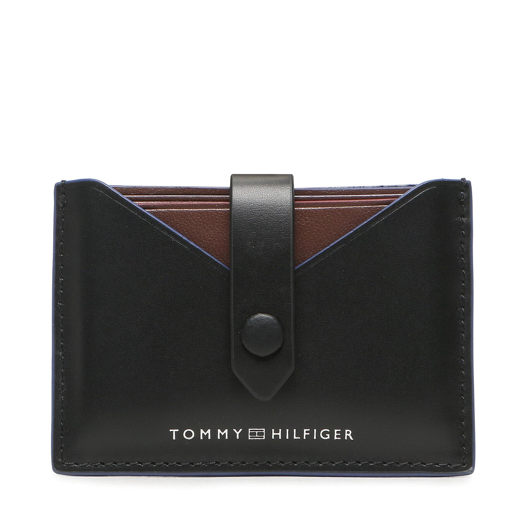 Tommy Hilfiger Etui pentru carduri Th Prep Retractable Cc AM0AM11404 Negru - Pled.ro