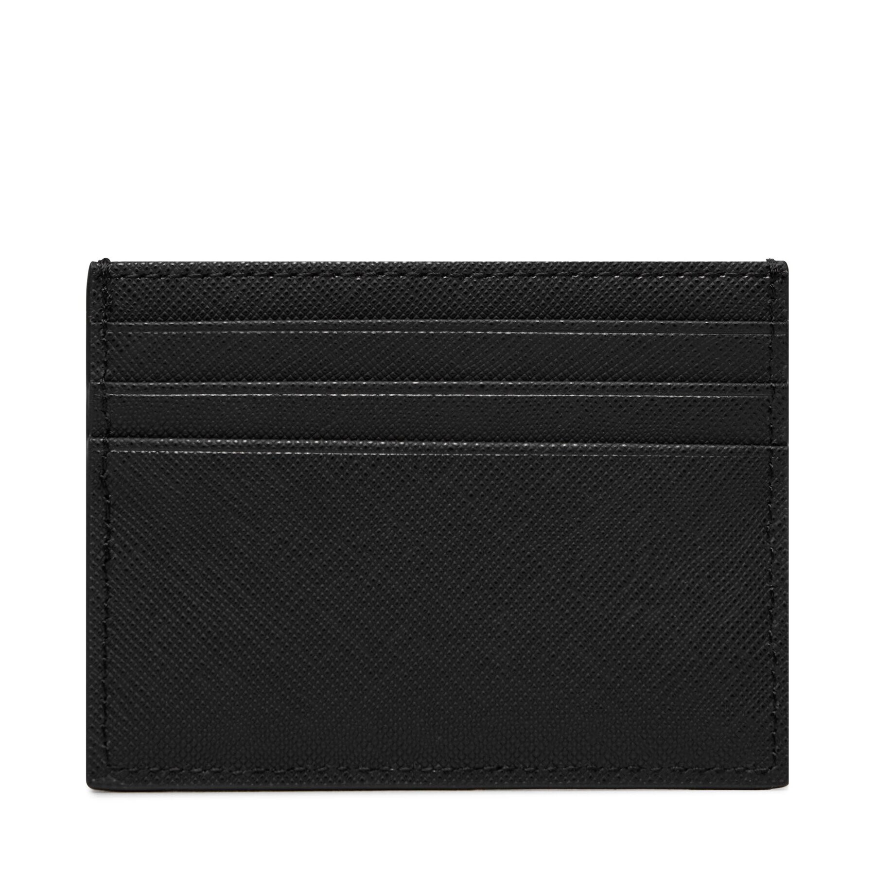 Tommy Hilfiger Etui pentru carduri Th Saffiano Cc Holder AM0AM11863 Negru - Pled.ro