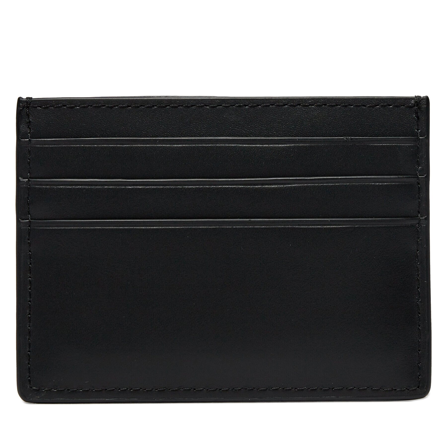 Tommy Hilfiger Etui pentru carduri Th Spw Leather Cc Holder AM0AM11845 Negru - Pled.ro