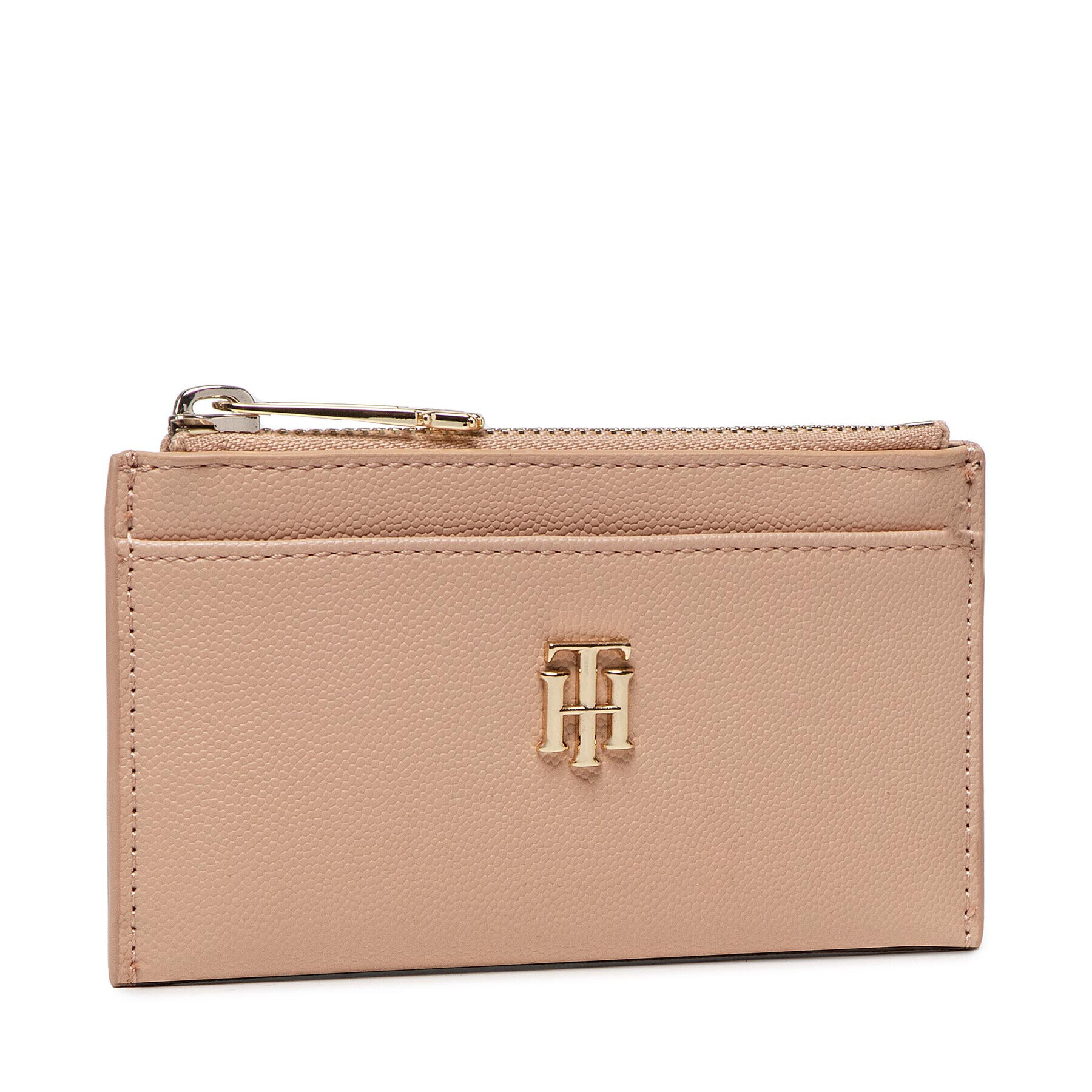 Tommy Hilfiger Etui pentru carduri Th Timeless Cc Holder Pouch AW0AW11620 Bej - Pled.ro