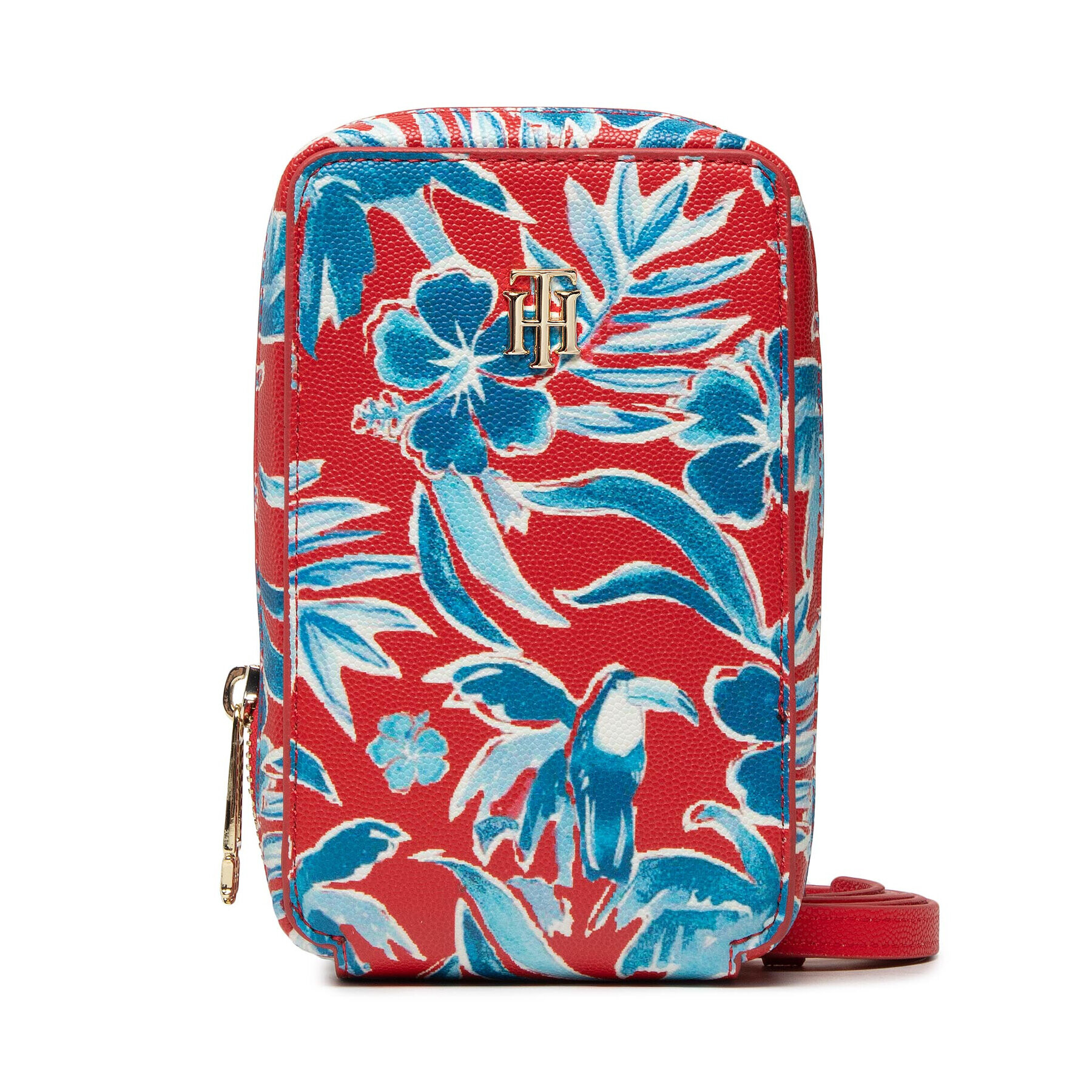 Tommy Hilfiger Etui pentru telefon Th Timeless Phone Wallet Floral AW0AW11887 Colorat - Pled.ro