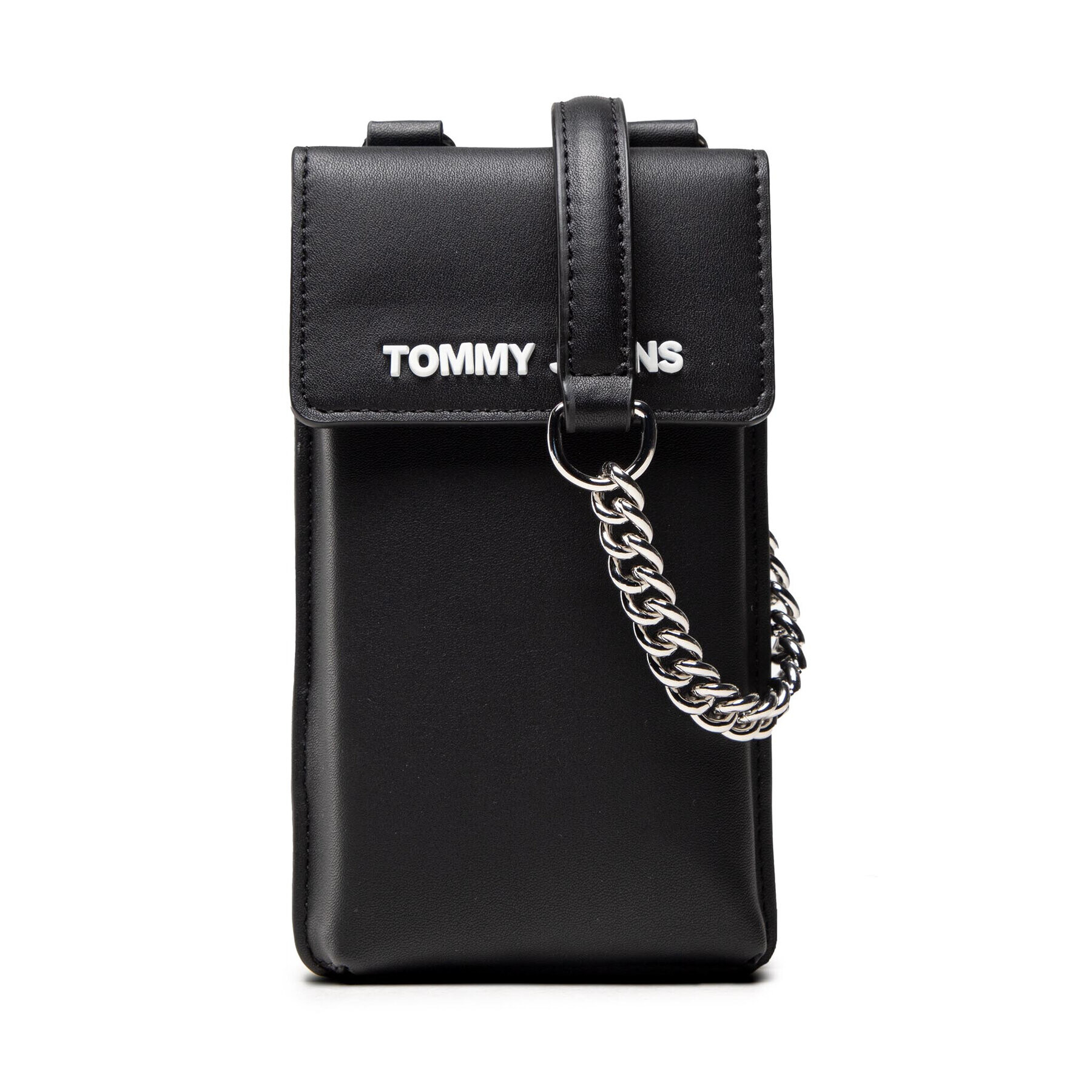 Tommy Hilfiger Etui pentru telefon Thw Pu Phone Pouch AW0AW10832 Negru - Pled.ro