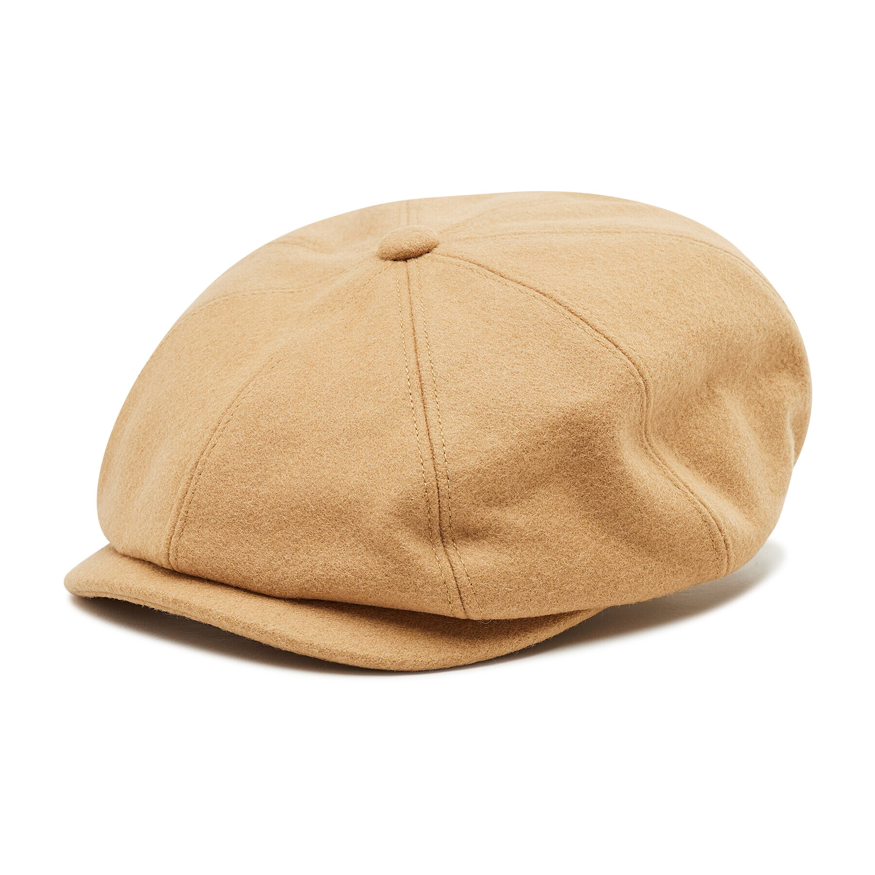 Tommy Hilfiger Flat cap Lux Feminne Newsboy Melton AW0AW10998 Bej - Pled.ro