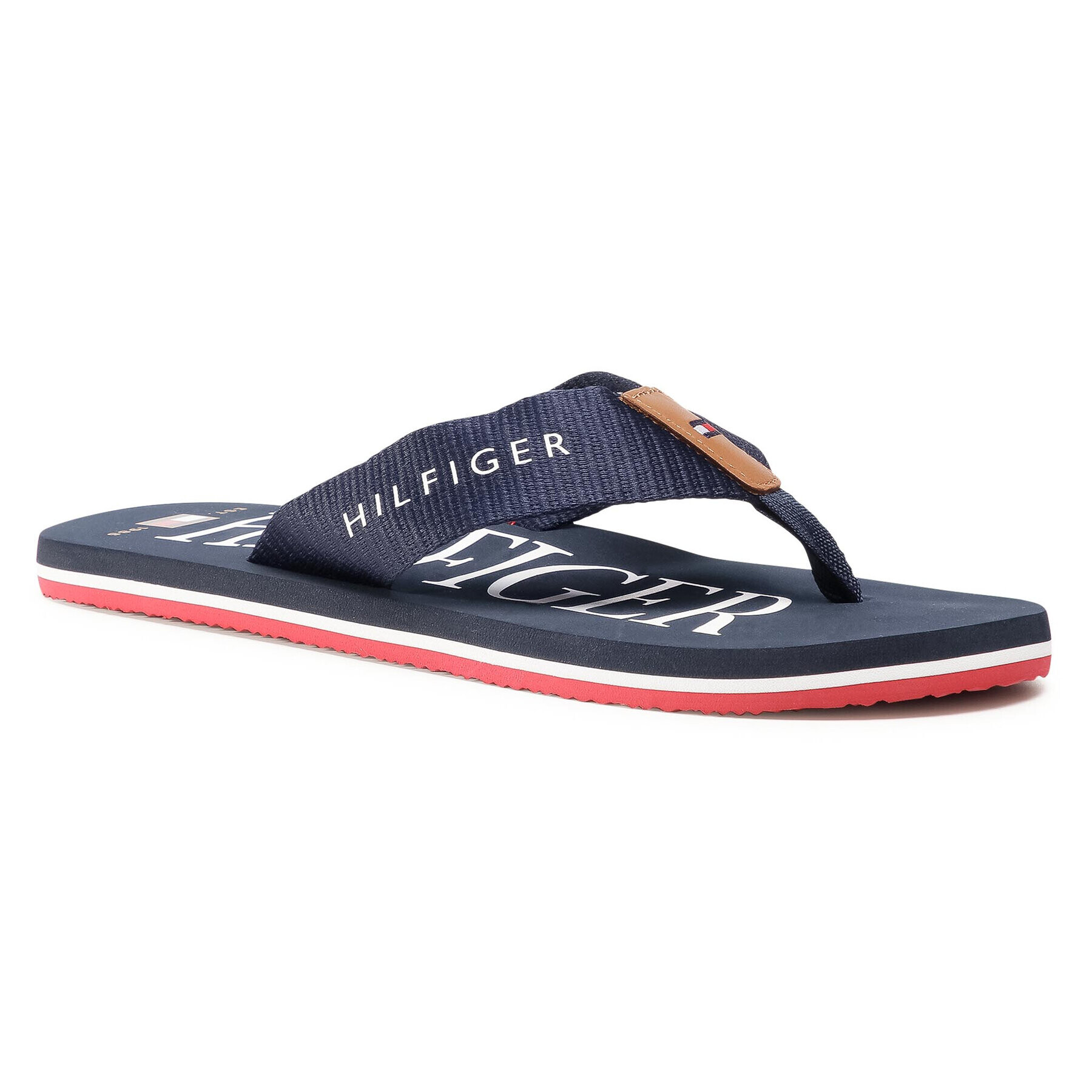 Tommy Hilfiger Flip flop Big Hilfiger Flip Flop FM0FM03097 Bleumarin - Pled.ro