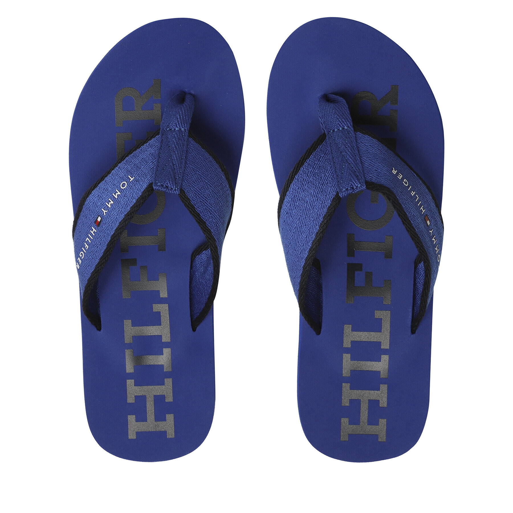 Tommy Hilfiger Flip flop Classic Hilfiger Beach Sandal FM0FM04617 Albastru - Pled.ro