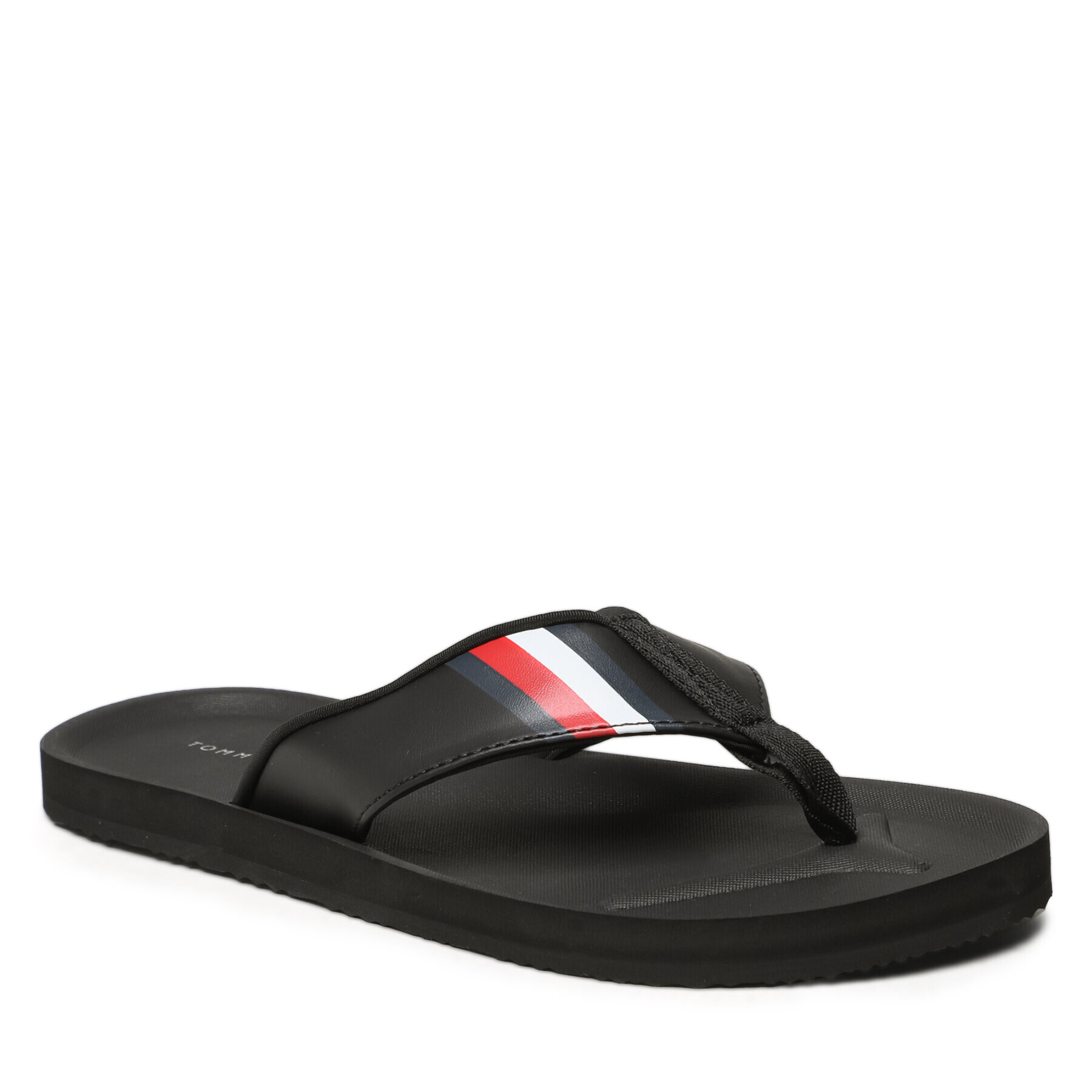 Tommy Hilfiger Flip flop Comfortable Padded Beach Sandal FM0FM04473 Negru - Pled.ro