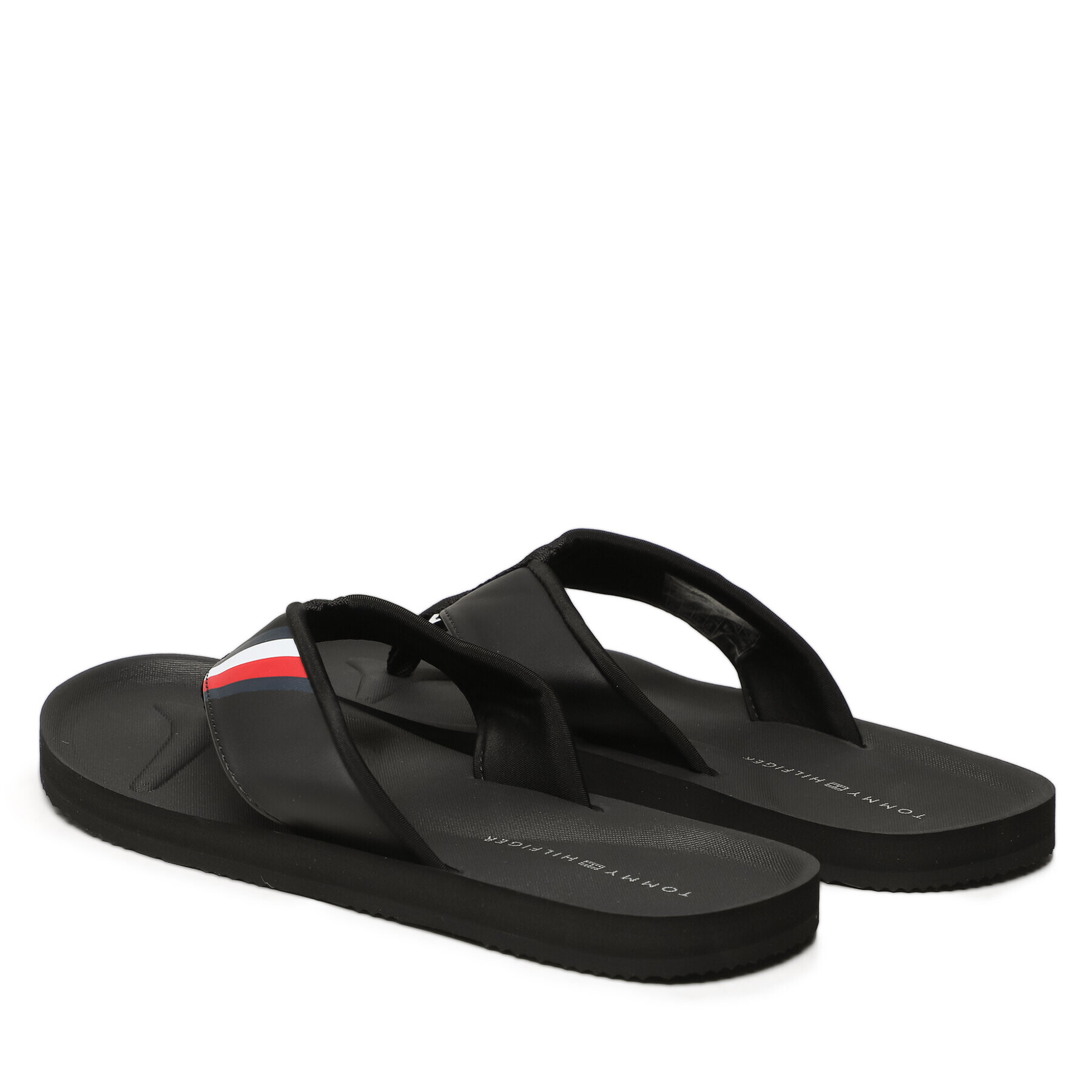 Tommy Hilfiger Flip flop Comfortable Padded Beach Sandal FM0FM04473 Negru - Pled.ro