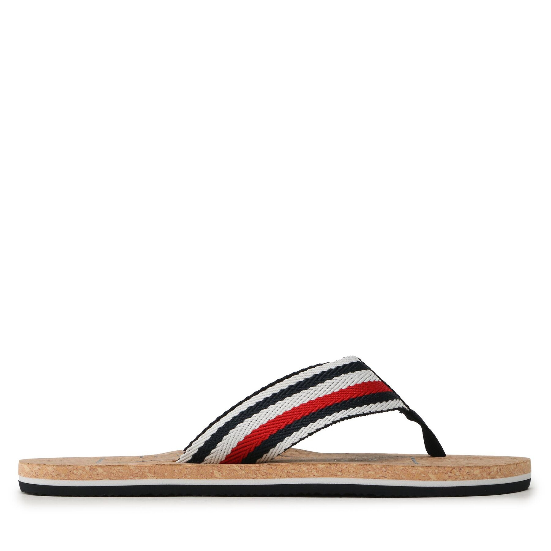 Tommy Hilfiger Flip flop Cork Beach Sandal FM0FM04475 Colorat - Pled.ro