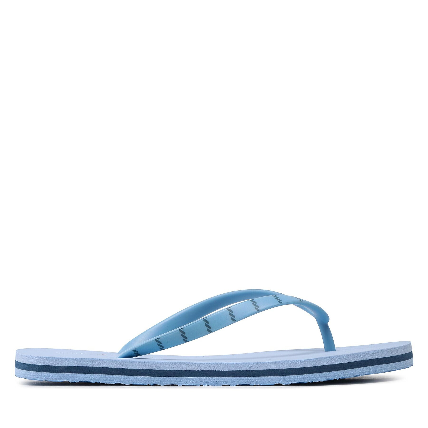 Tommy Hilfiger Flip flop Essential Beach Sandal FW0FW07141 Albastru - Pled.ro