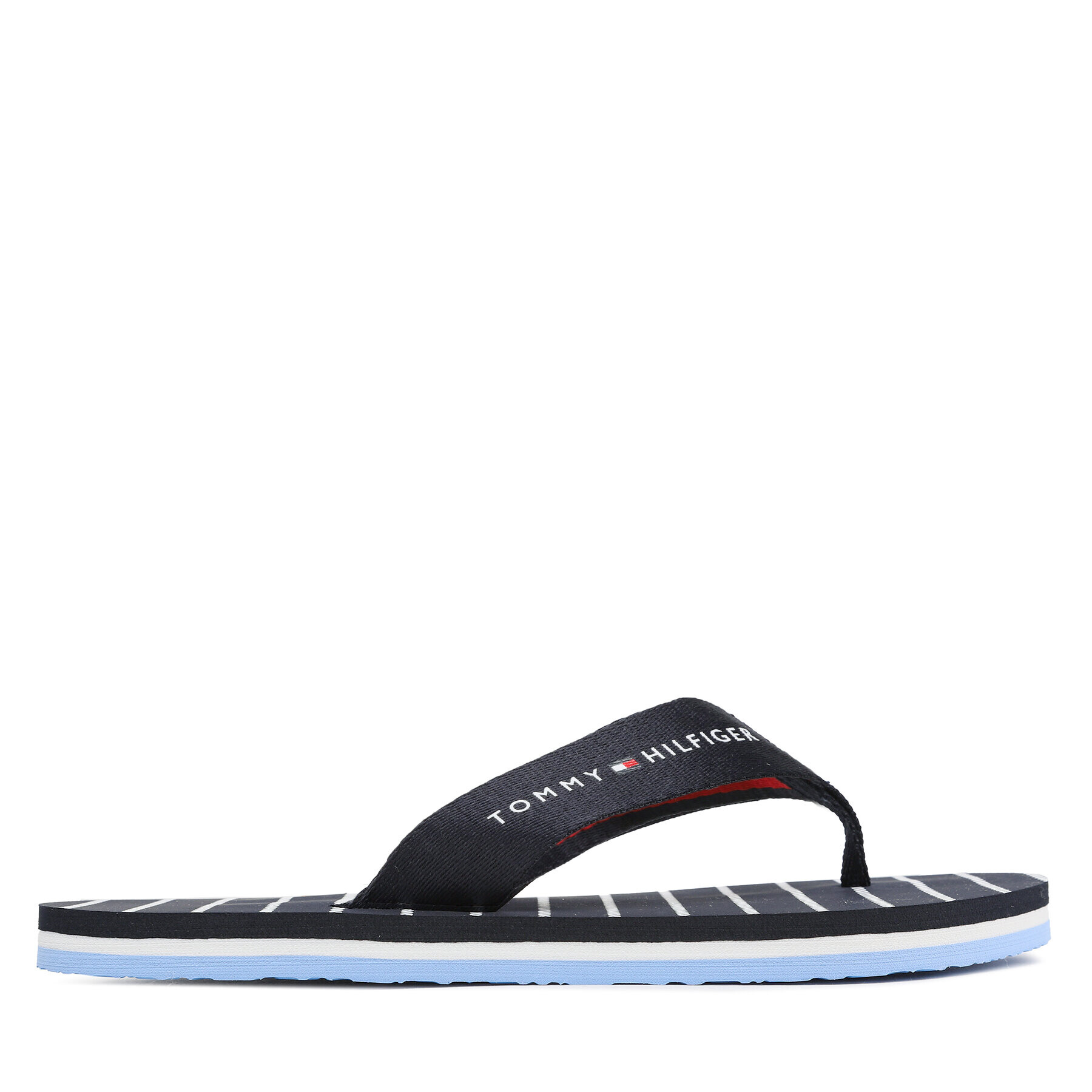 Tommy Hilfiger Flip flop Essential Rope Sandal FW0FW07142 Bleumarin - Pled.ro