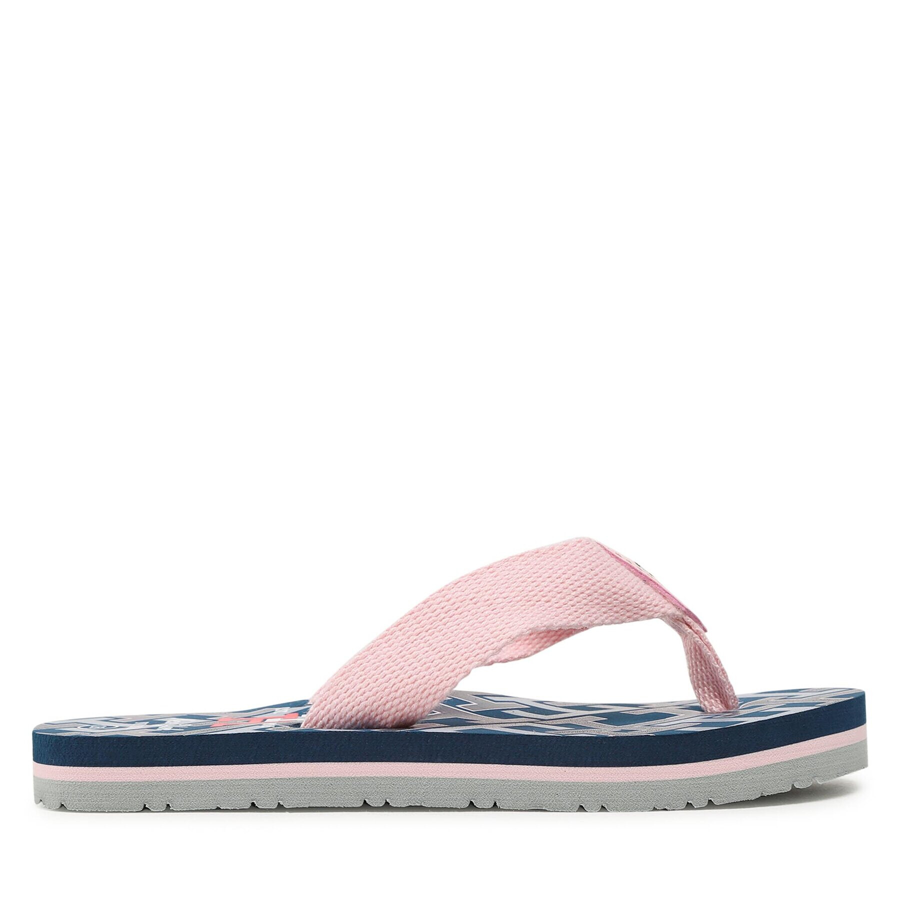 Tommy Hilfiger Flip flop Logo Flip Flop T3A8-32786-0058 M Roz - Pled.ro