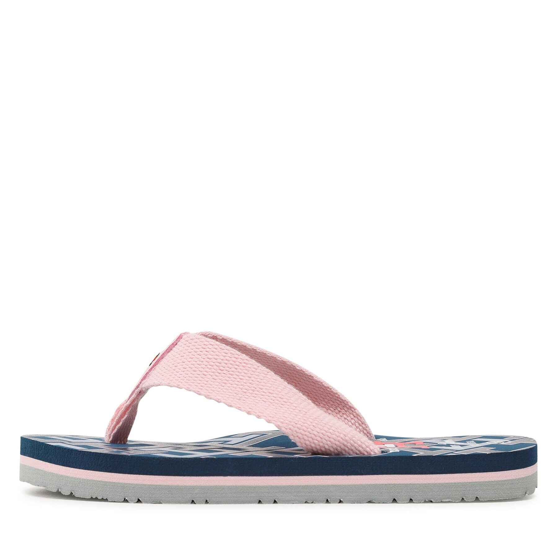 Tommy Hilfiger Flip flop Logo Flip Flop T3A8-32786-0058 M Roz - Pled.ro