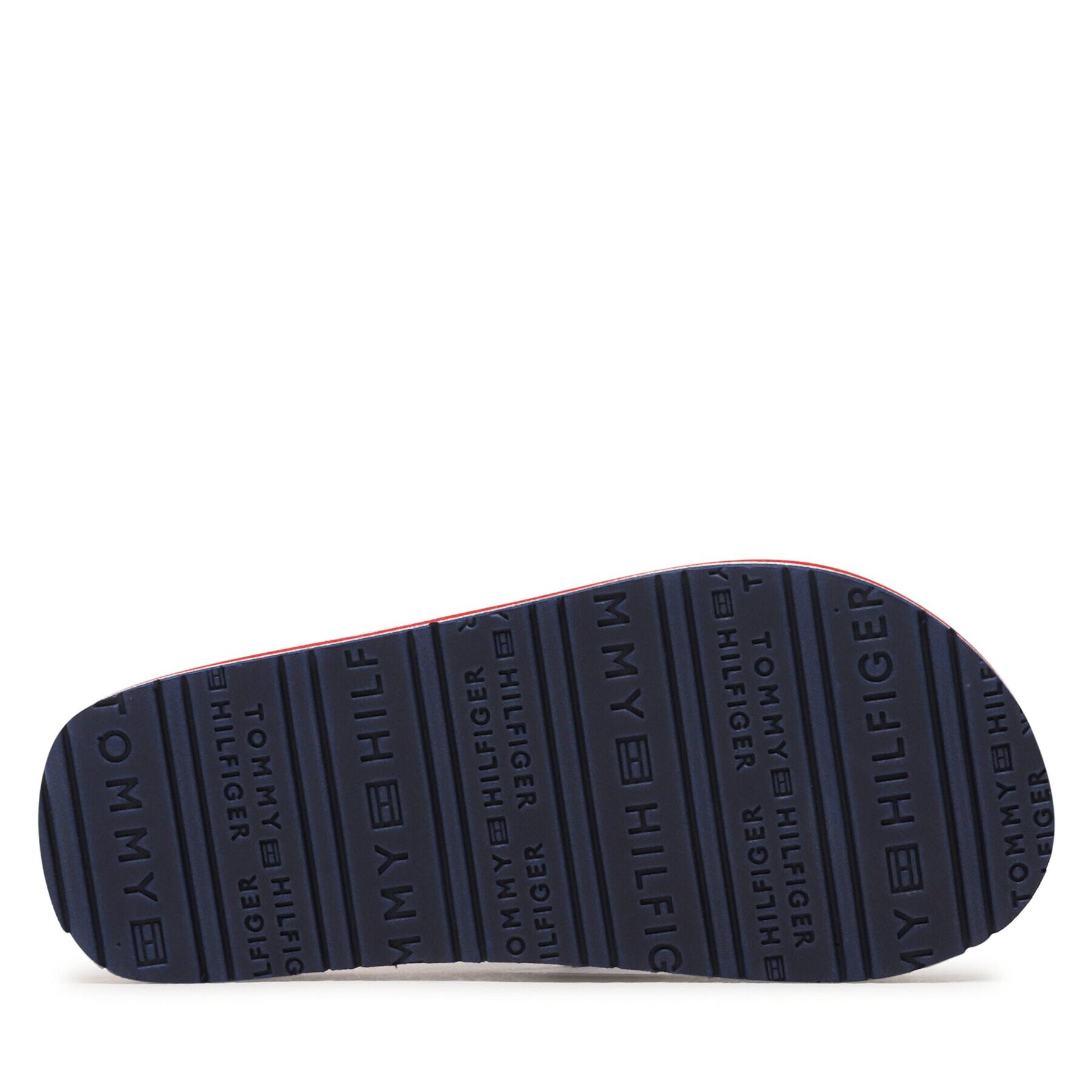 Tommy Hilfiger Flip flop Stripes Flip Flop T3B8-32920-0058 M Bleumarin - Pled.ro