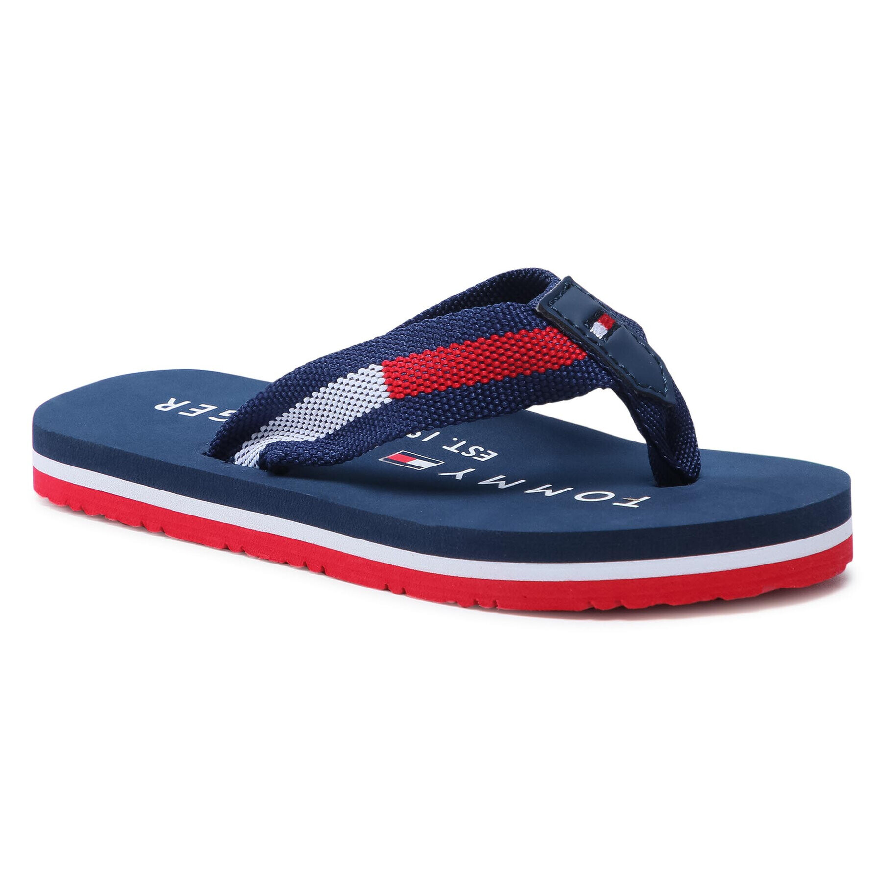 Tommy Hilfiger Flip flop T3B0-30983-0058 M Bleumarin - Pled.ro