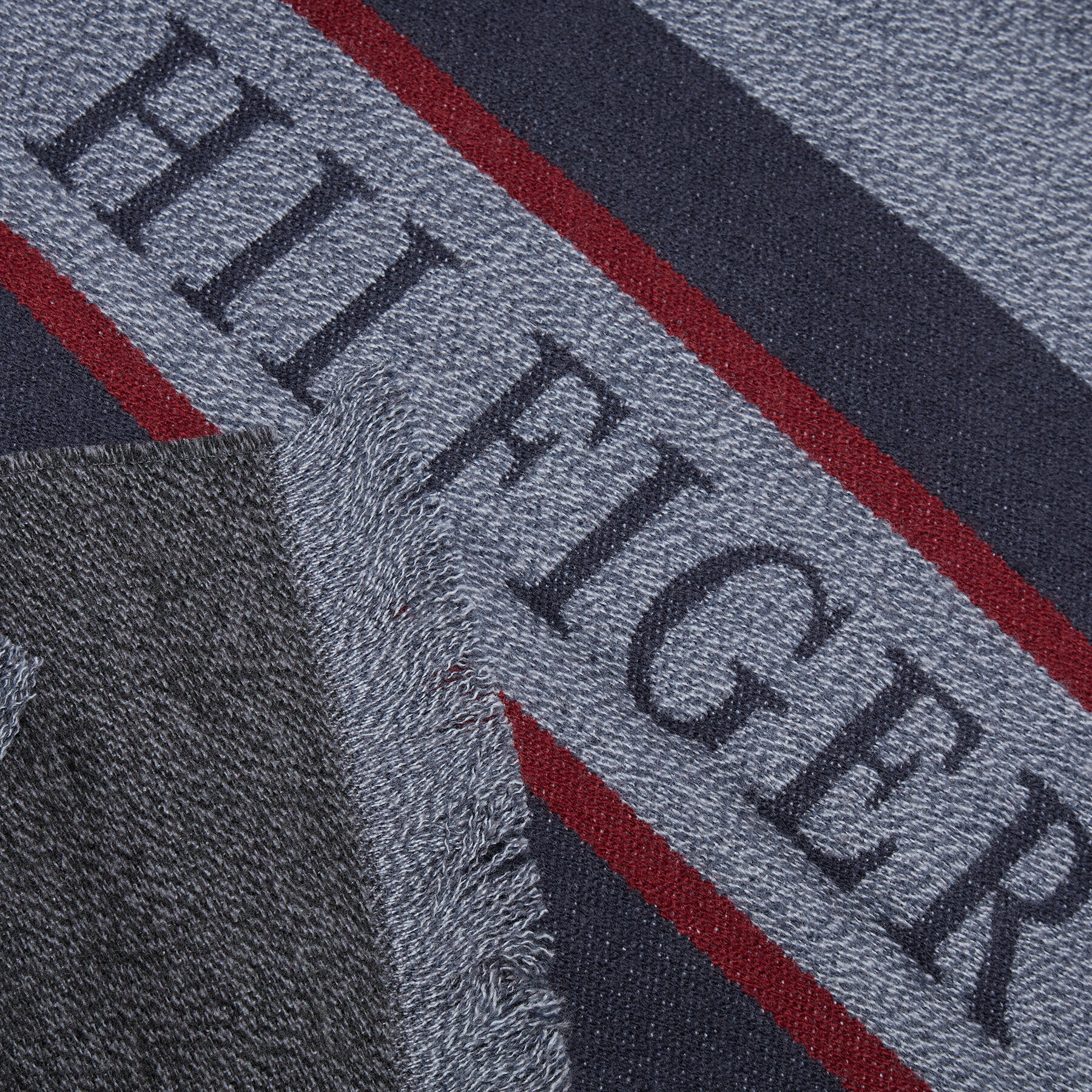 Tommy Hilfiger Fular Corporate AM0AM10544 Bleumarin - Pled.ro