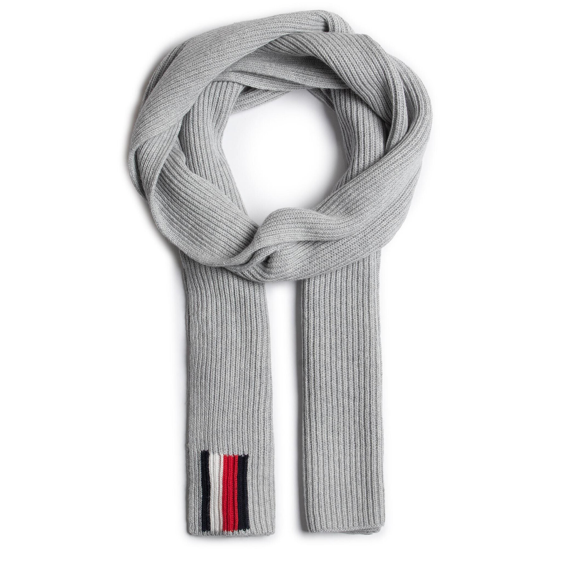 Tommy Hilfiger Fular Corporate Pima Scarf AM0AM06287 Gri - Pled.ro