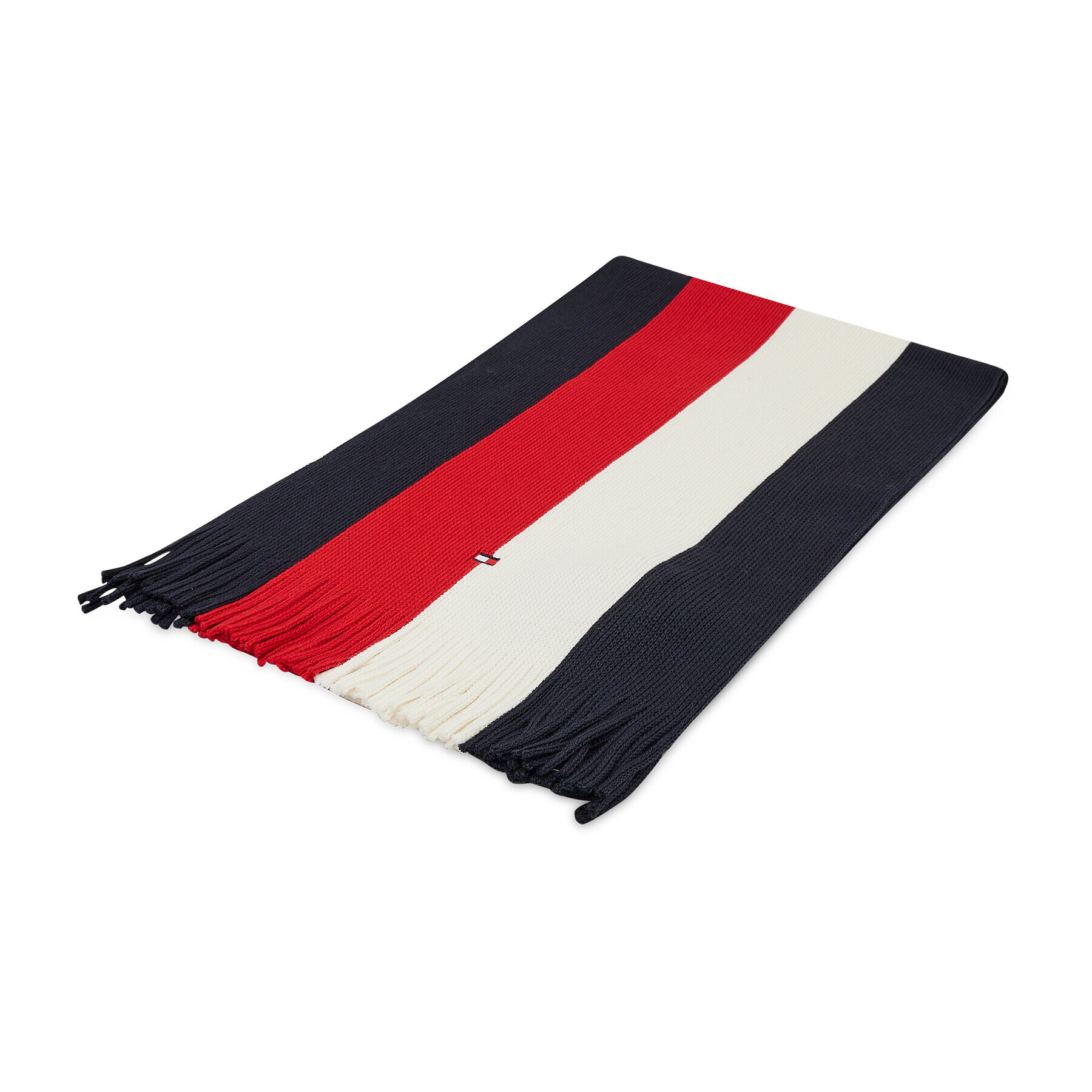 Tommy Hilfiger Fular Raschelle Scarf AM0AM07896 Bleumarin - Pled.ro