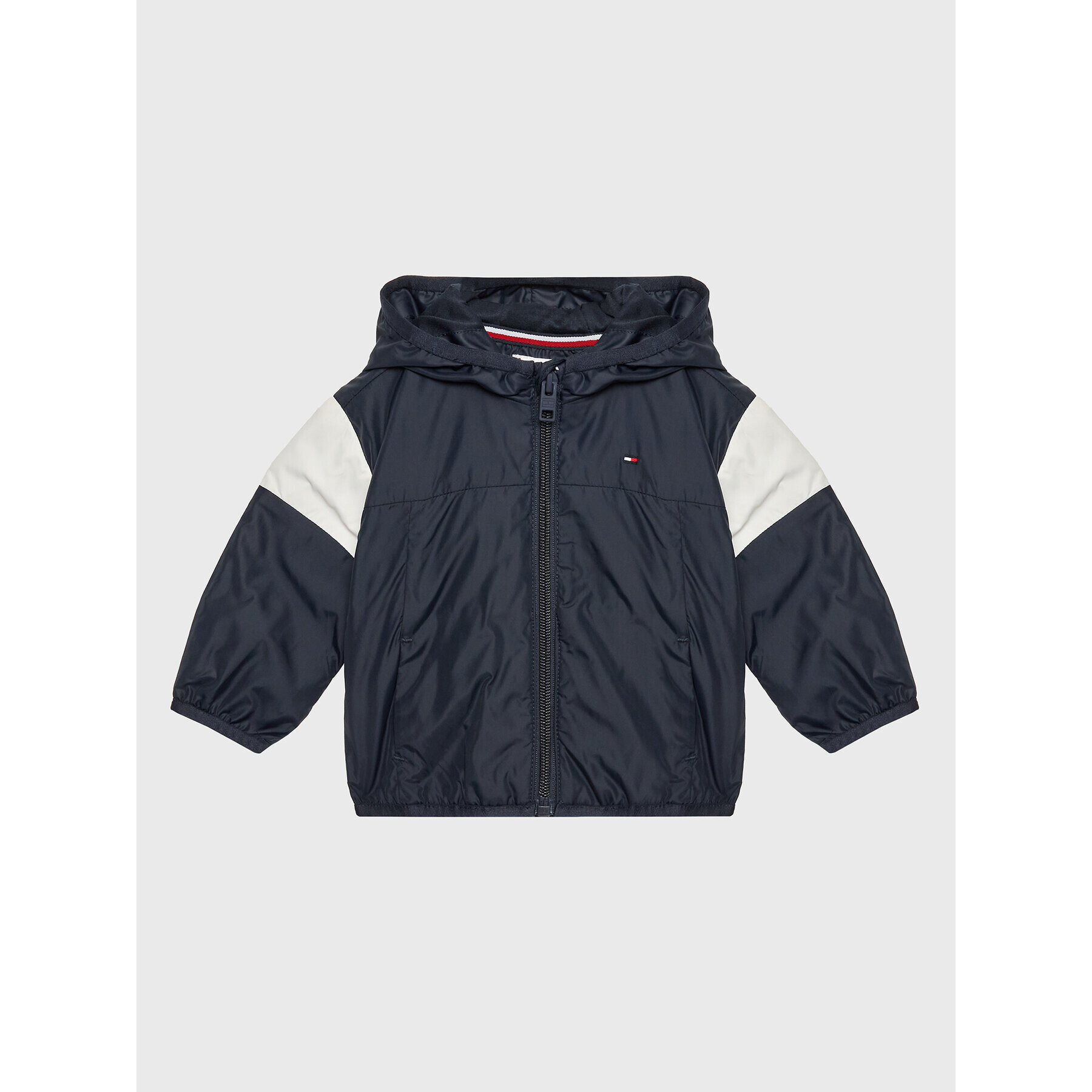 Tommy Hilfiger Geacă Baby Colorblock KN0KN01577 Bleumarin Regular Fit - Pled.ro