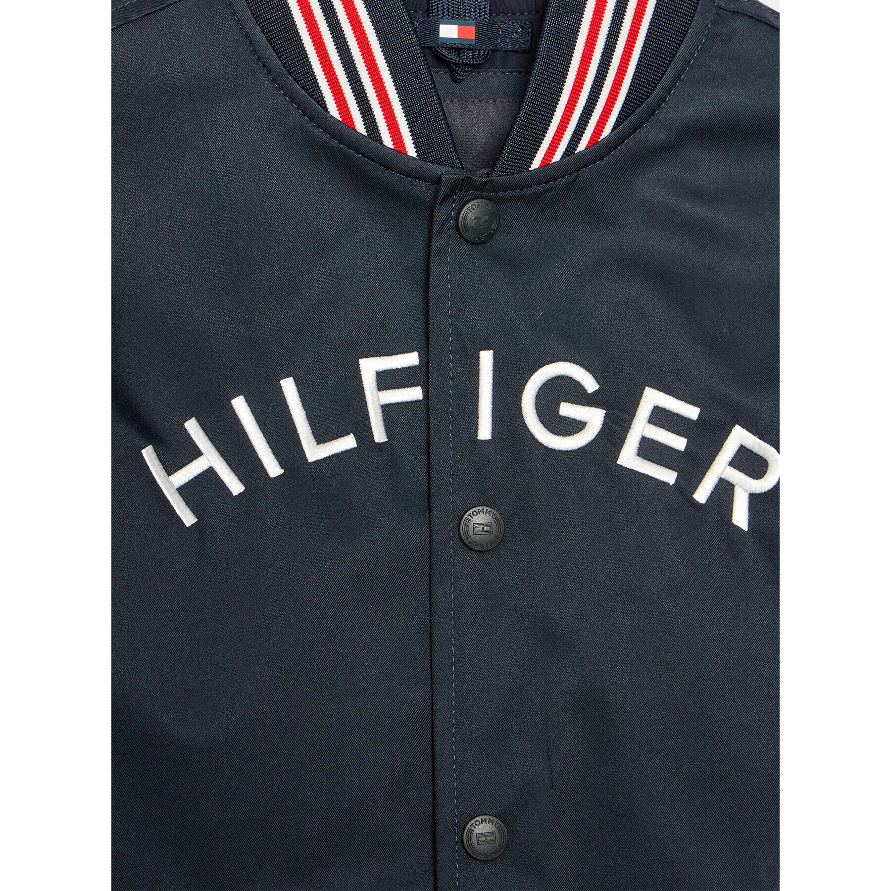 Tommy Hilfiger Geacă bomber KB0KB08225 Bleumarin Regular Fit - Pled.ro