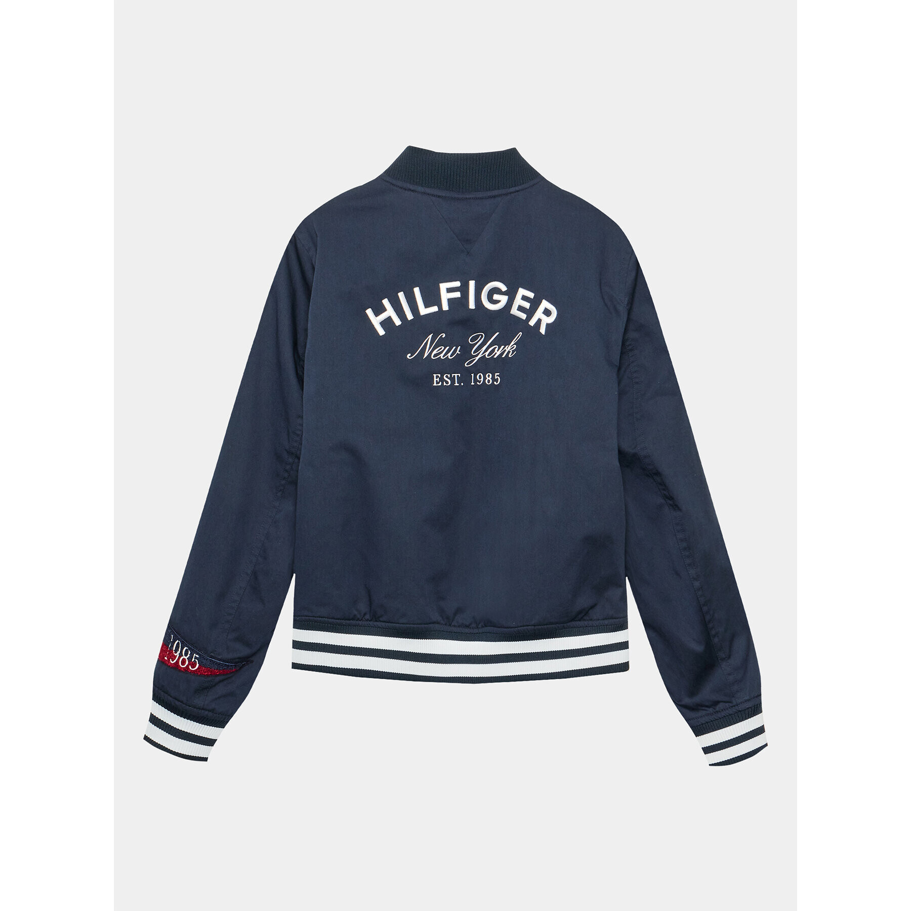 Tommy Hilfiger Geacă bomber Multibadge Monogram KB0KB08226 Bleumarin Regular Fit - Pled.ro