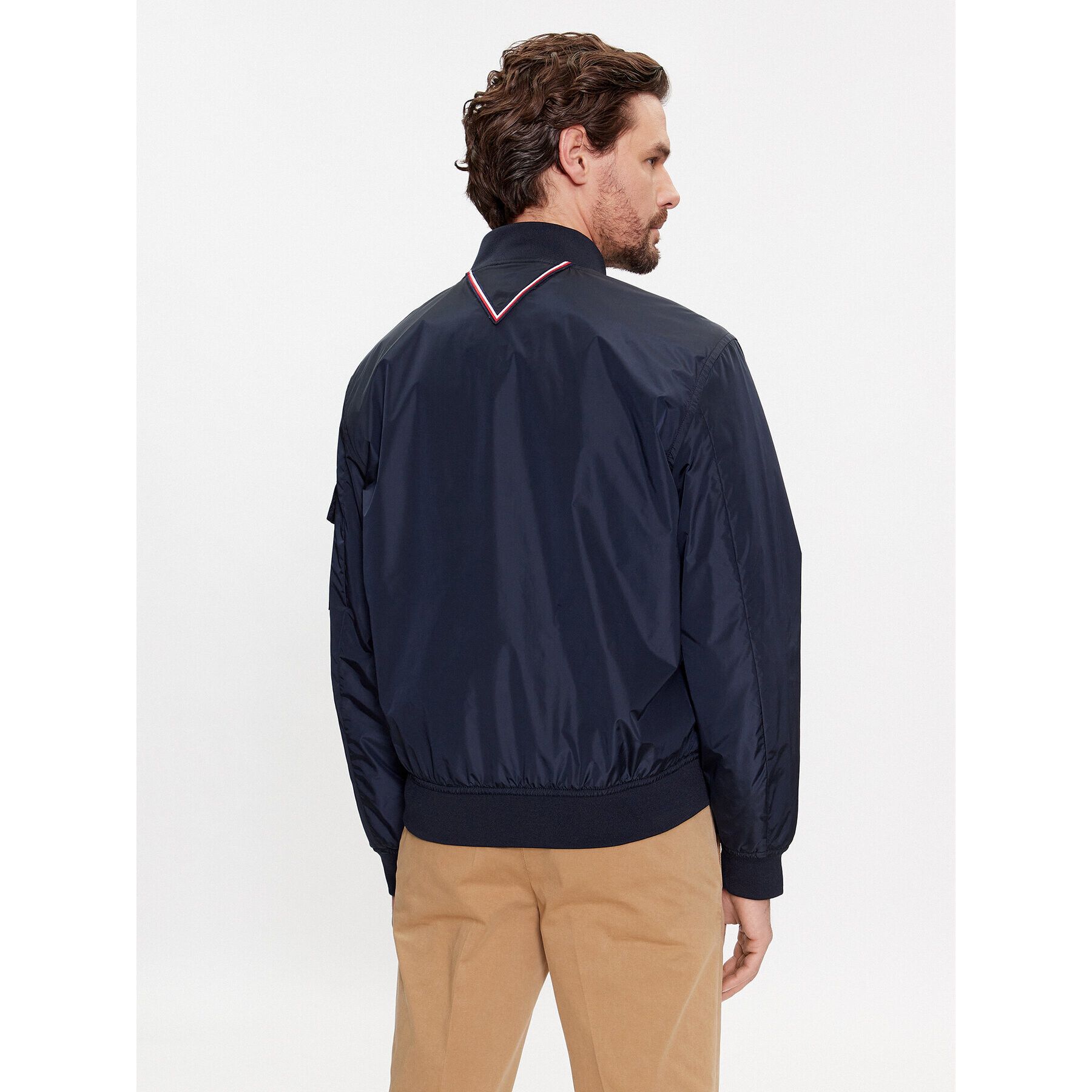 Tommy Hilfiger Geacă bomber MW0MW31642 Bleumarin Regular Fit - Pled.ro