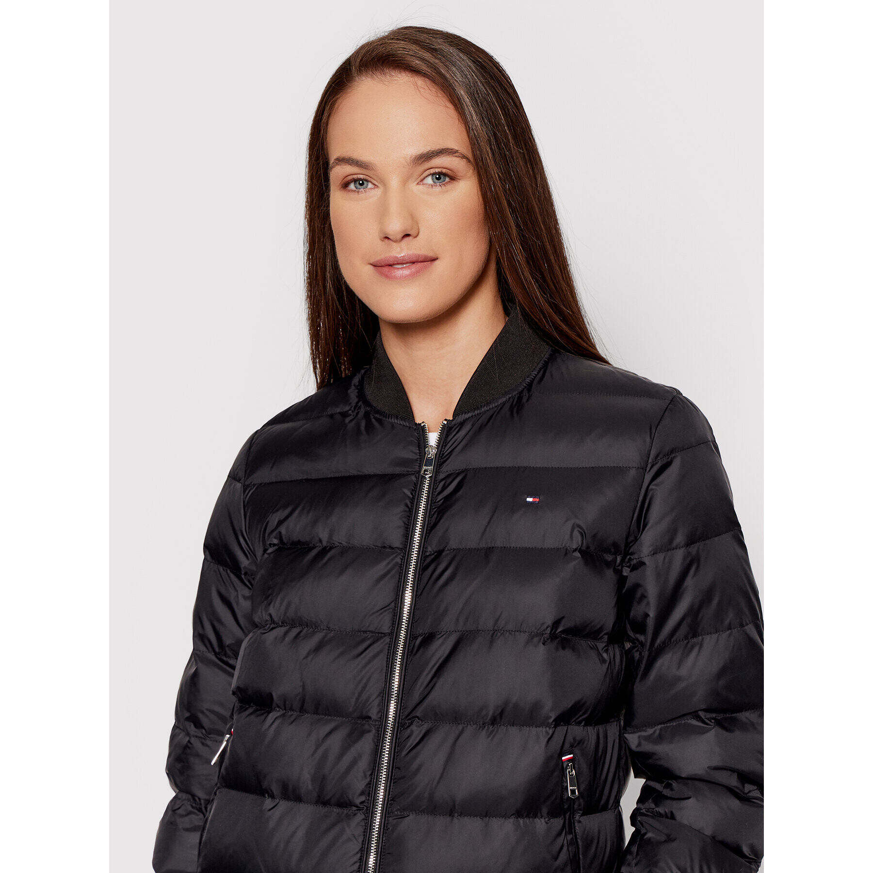 Tommy Hilfiger Geacă bomber Sorona WW0WW32568 Negru Regular Fit - Pled.ro