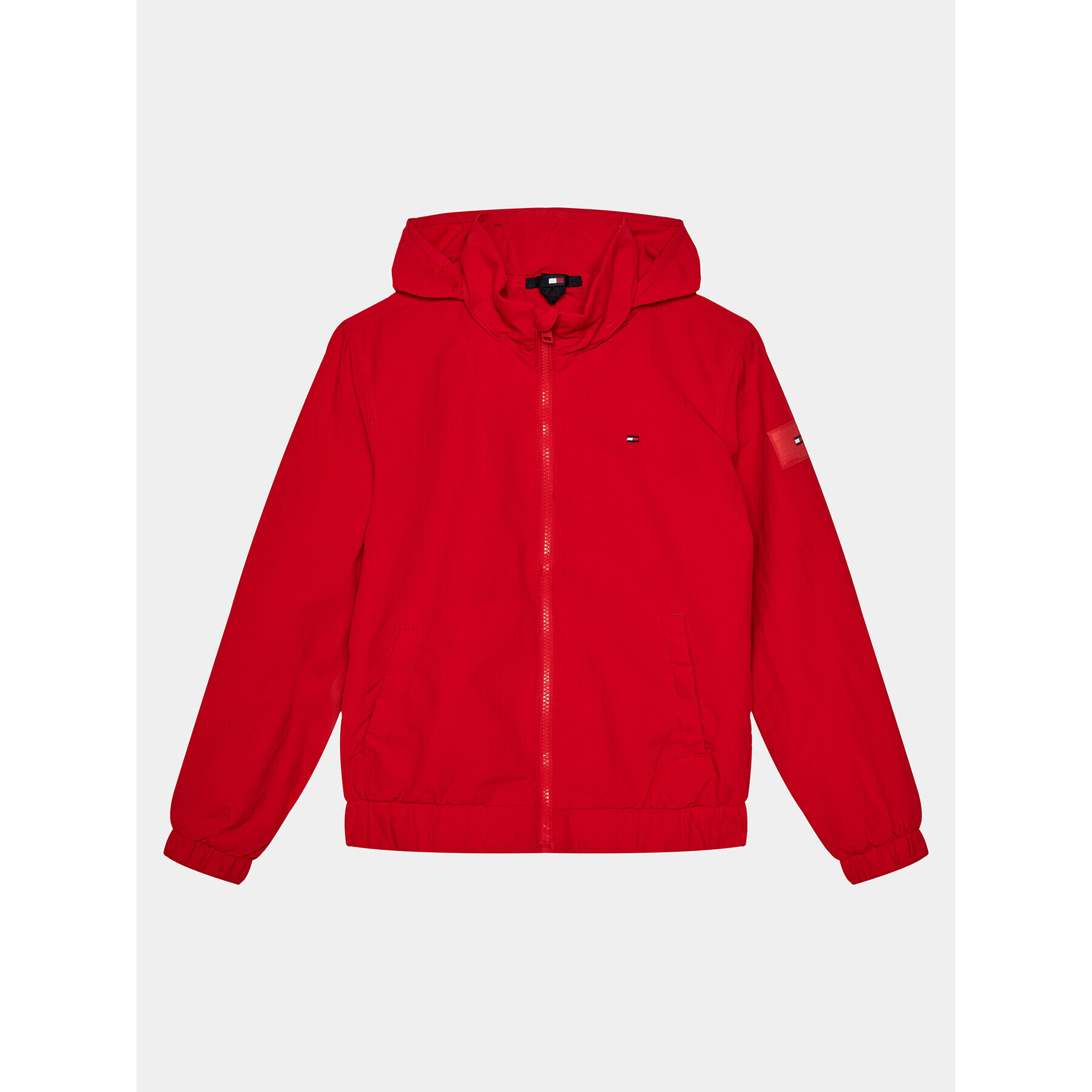 Tommy Hilfiger Geacă de vânt Essential Jacket KB0KB09104 Roșu Regular Fit - Pled.ro