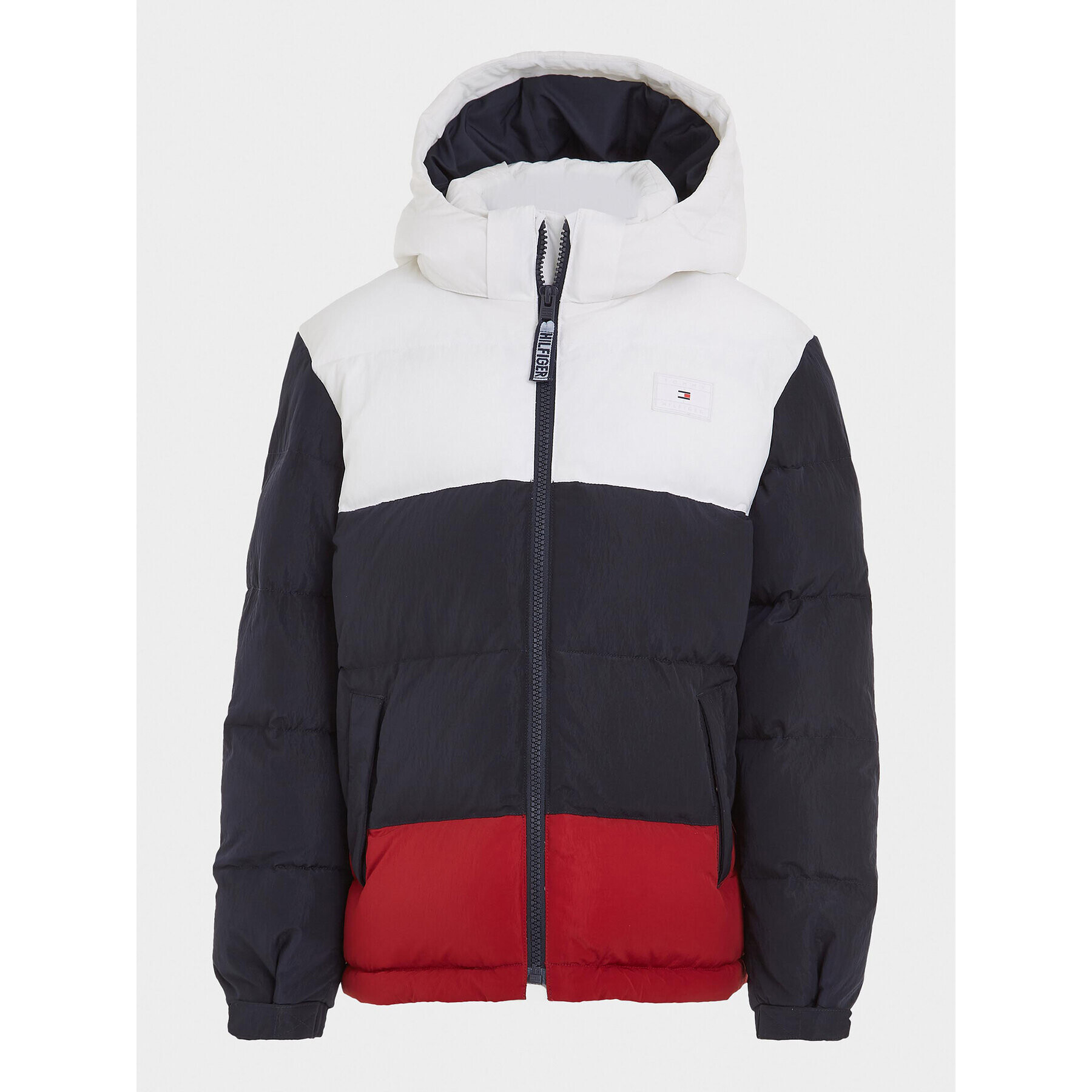 Tommy Hilfiger Geacă din puf Alaska KB0KB08601 M Colorat Regular Fit - Pled.ro