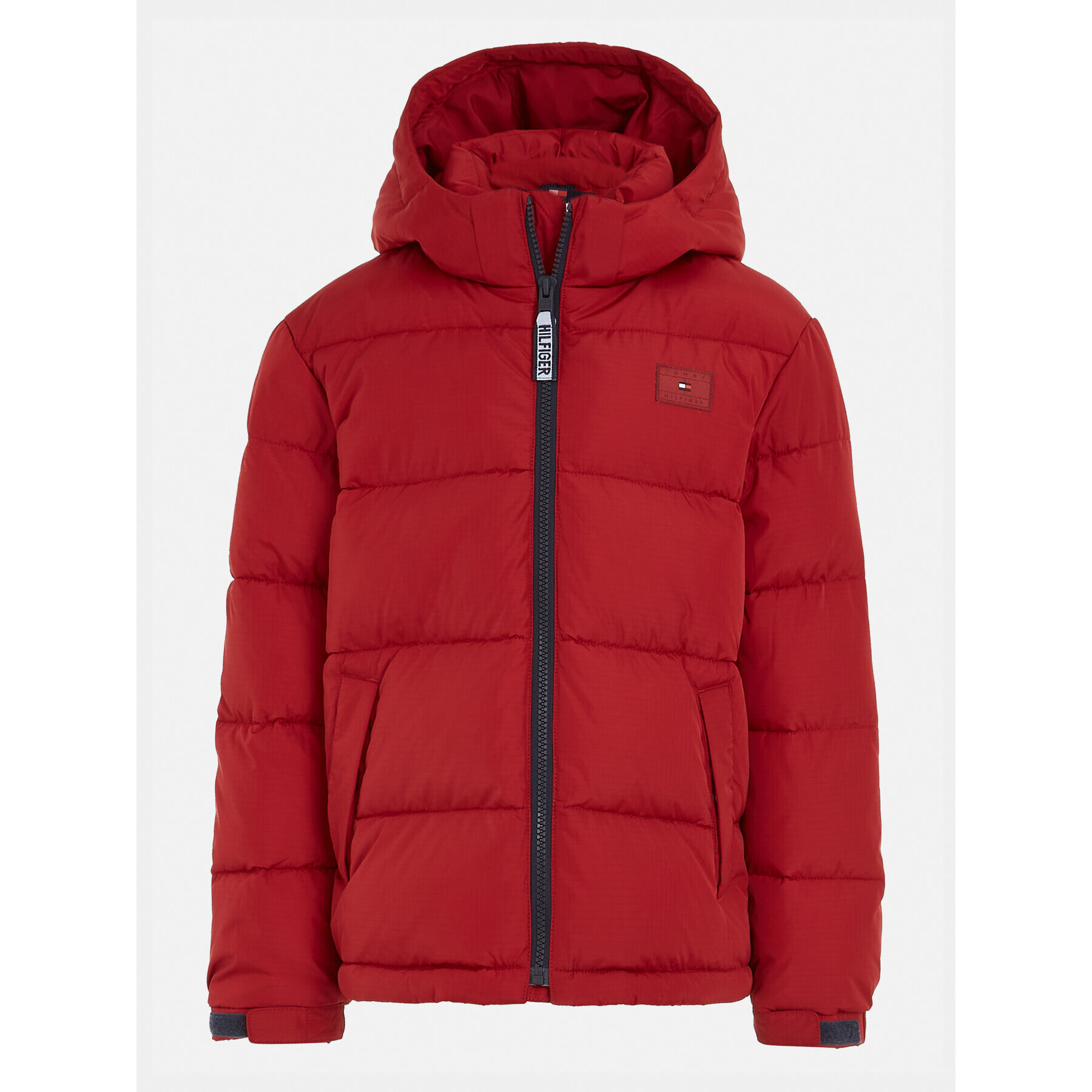 Tommy Hilfiger Geacă din puf Alaska KS0KS00402 M Vișiniu Regular Fit - Pled.ro