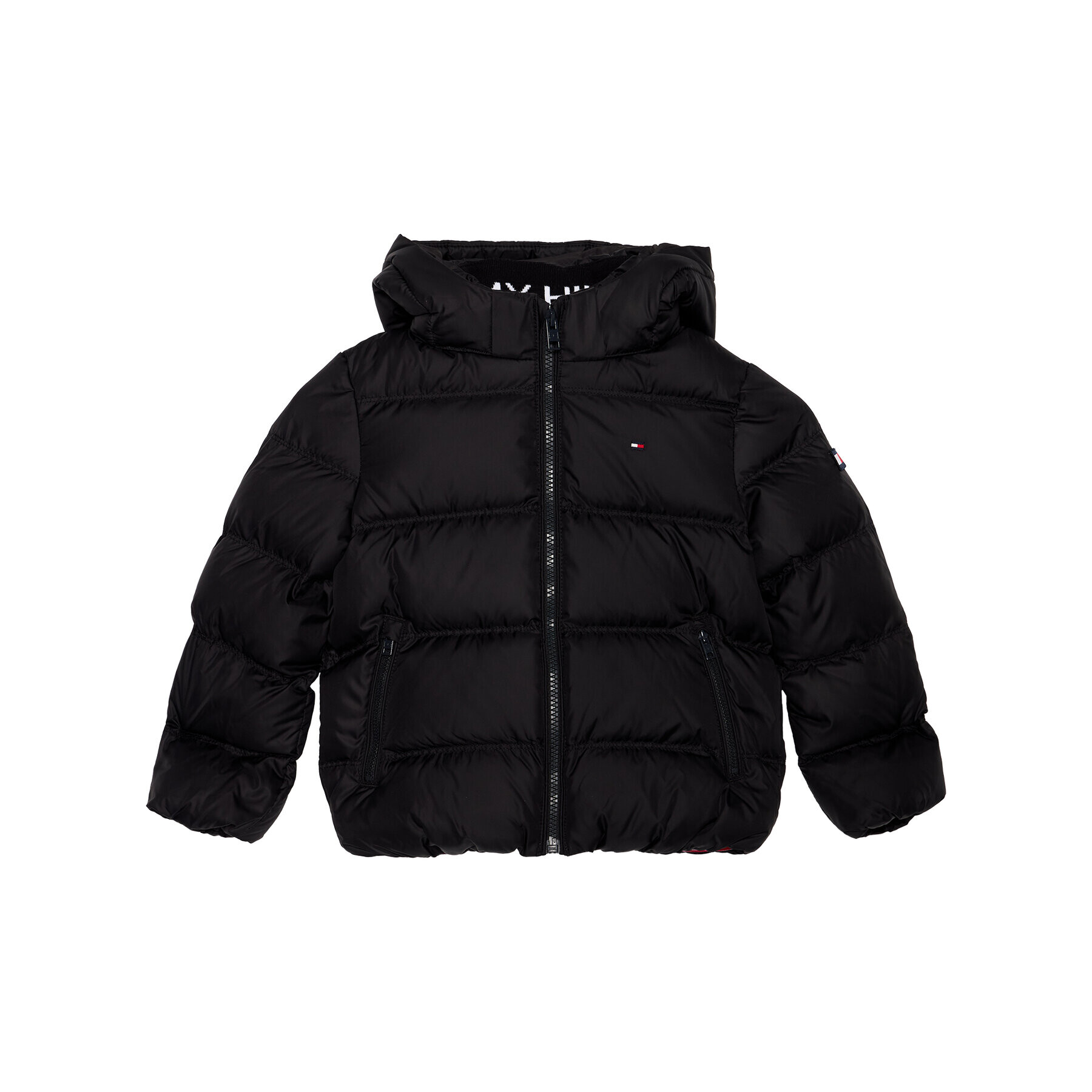 Tommy Hilfiger Geacă din puf Essential Down KB0KB05879 M Negru Regular Fit - Pled.ro