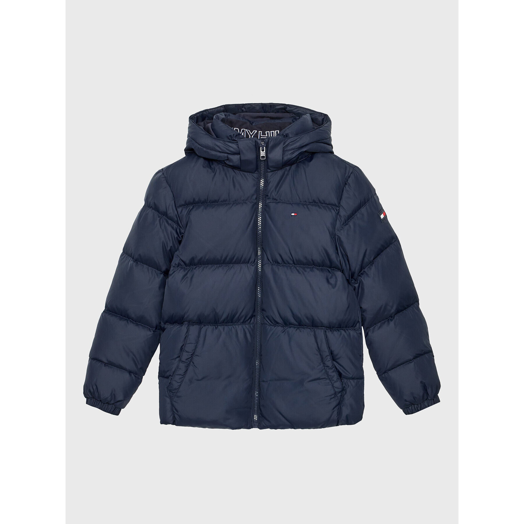 Tommy Hilfiger Geacă din puf Essential Down KB0KB07517 M Bleumarin Regular Fit - Pled.ro