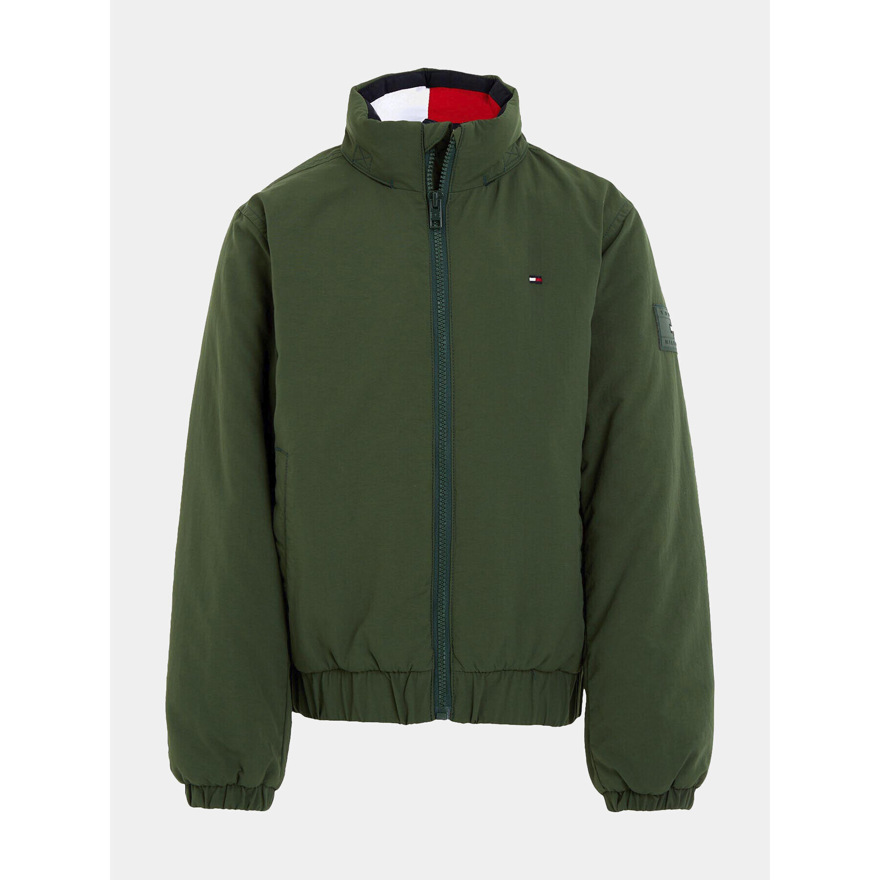 Tommy Hilfiger Geacă din puf Essential KB0KB08337 D Verde Regular Fit - Pled.ro