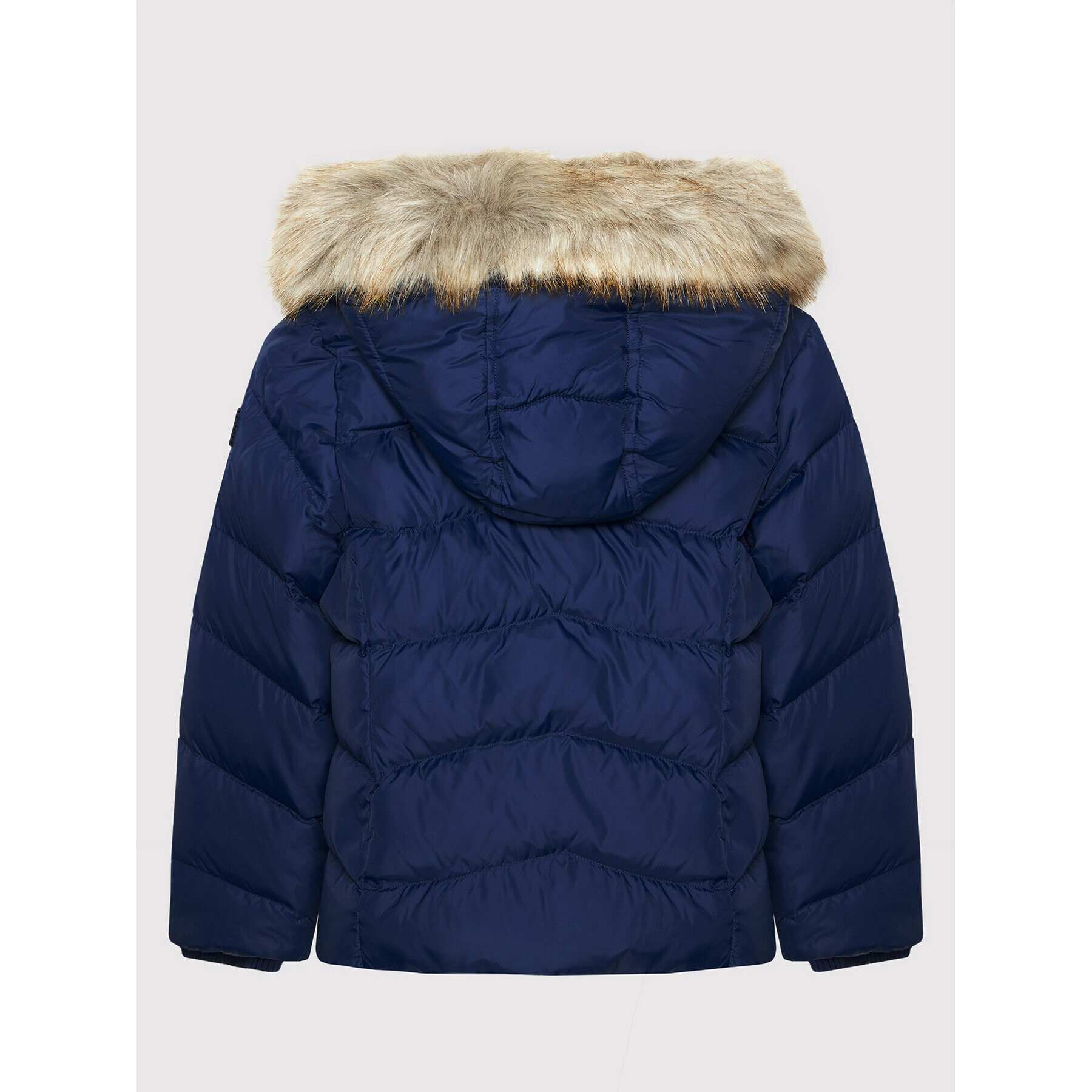 Tommy Hilfiger Geacă din puf Essential KG0KG05980 M Bleumarin Regular Fit - Pled.ro