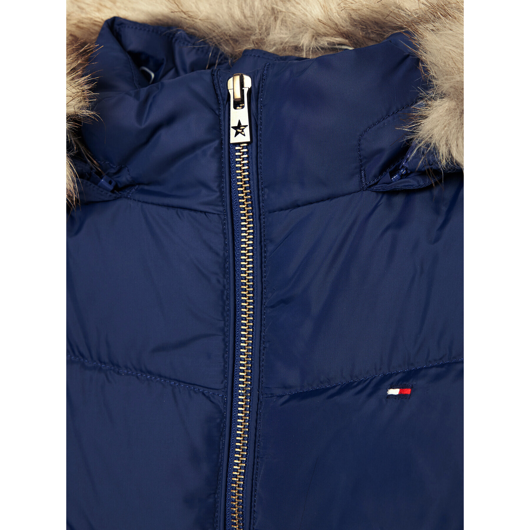 Tommy Hilfiger Geacă din puf Essential KG0KG05980 M Bleumarin Regular Fit - Pled.ro