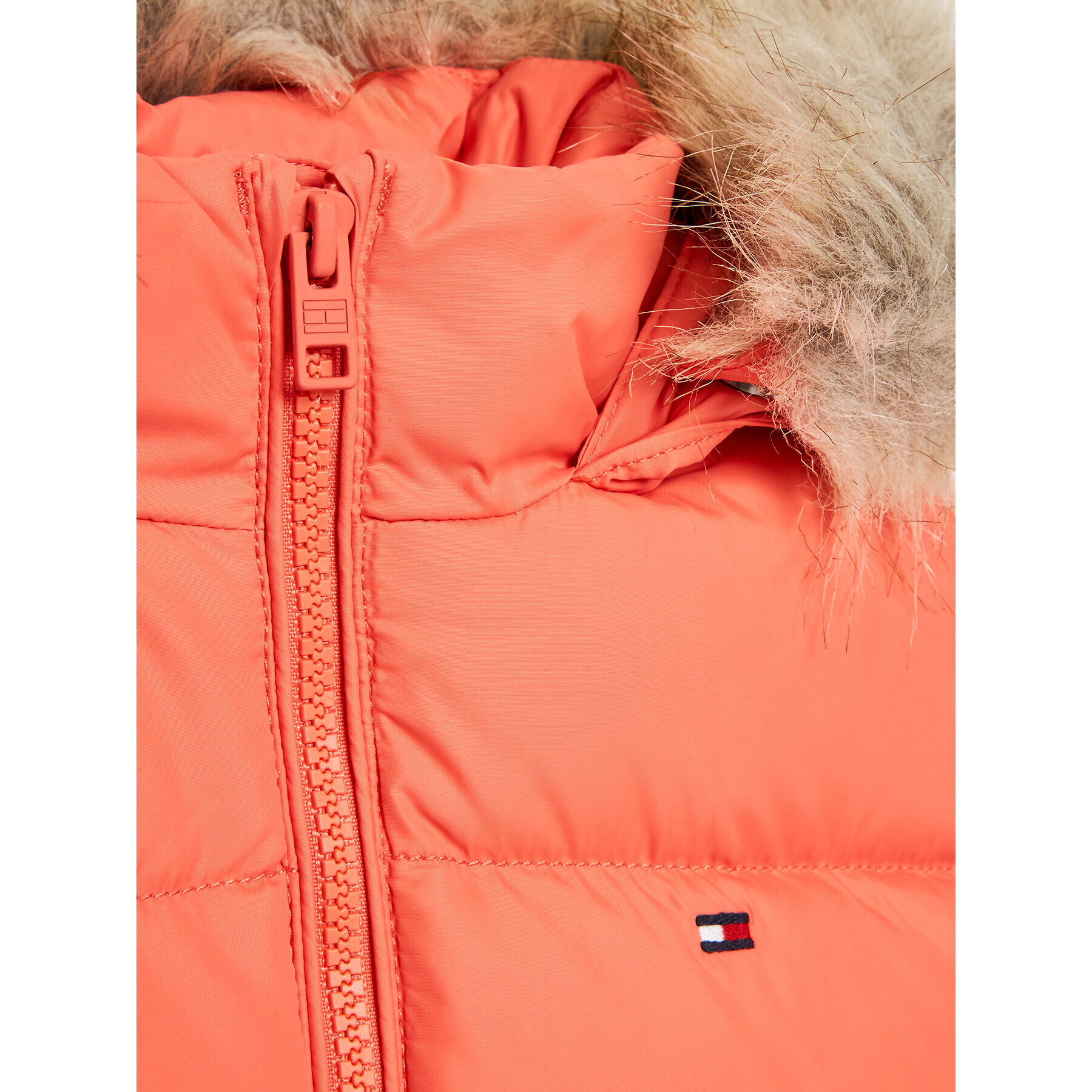 Tommy Hilfiger Geacă din puf Essential KG0KG07399 M Coral Regular Fit - Pled.ro