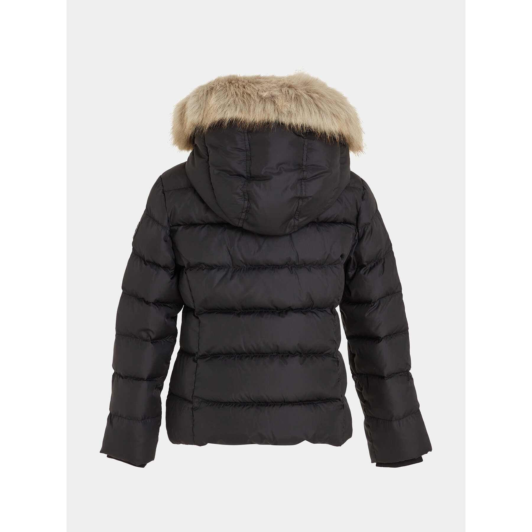 Tommy Hilfiger Geacă din puf Essential KG0KG07399 S Negru Regular Fit - Pled.ro