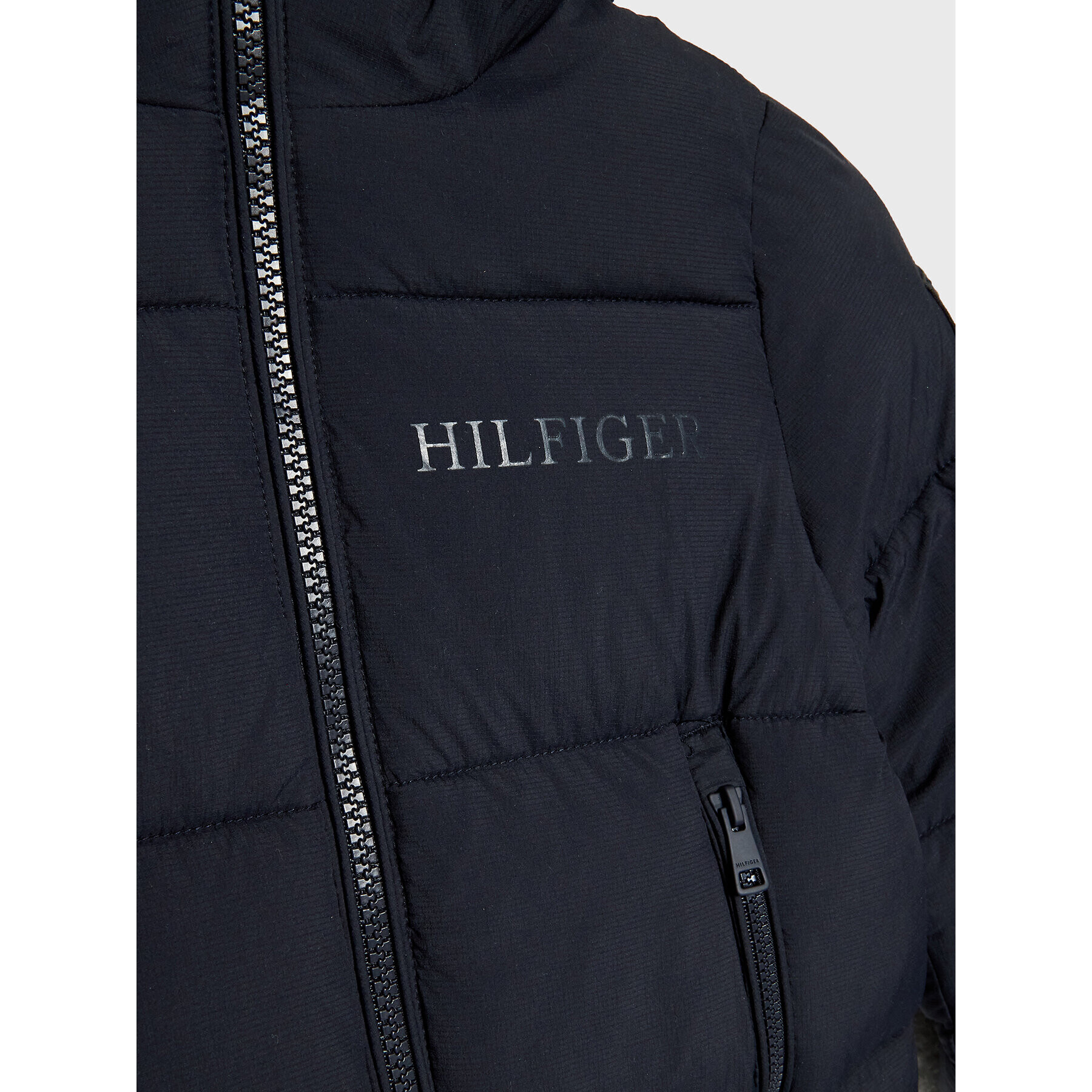 Tommy Hilfiger Geacă din puf High Loft KB0KB07818 D Bleumarin Regular Fit - Pled.ro